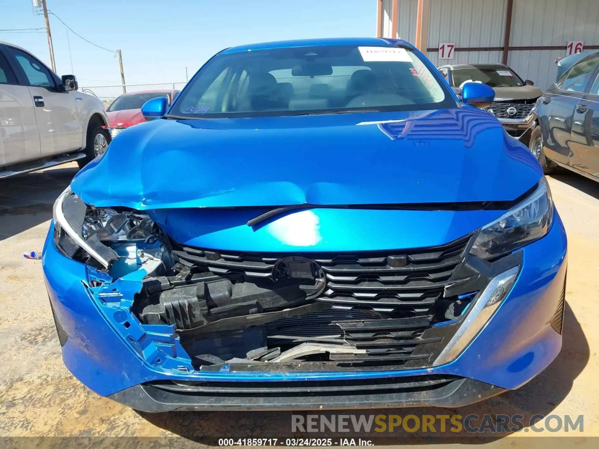 12 fotografías del automóvil dañado 3N1AB8CV9RY356781 NISSAN SENTRA 2024