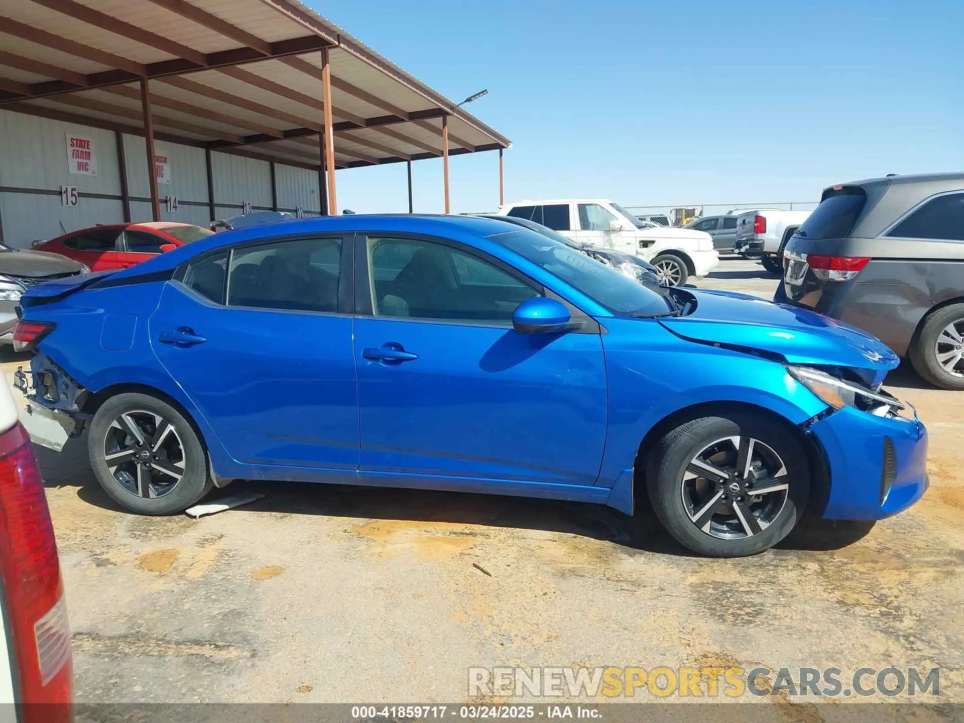 13 fotografías del automóvil dañado 3N1AB8CV9RY356781 NISSAN SENTRA 2024