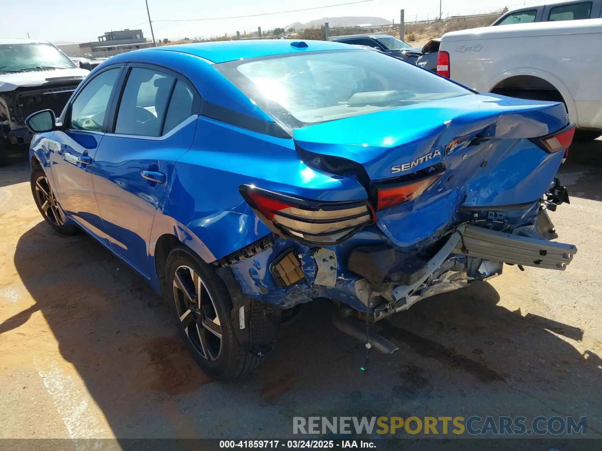 3 fotografías del automóvil dañado 3N1AB8CV9RY356781 NISSAN SENTRA 2024