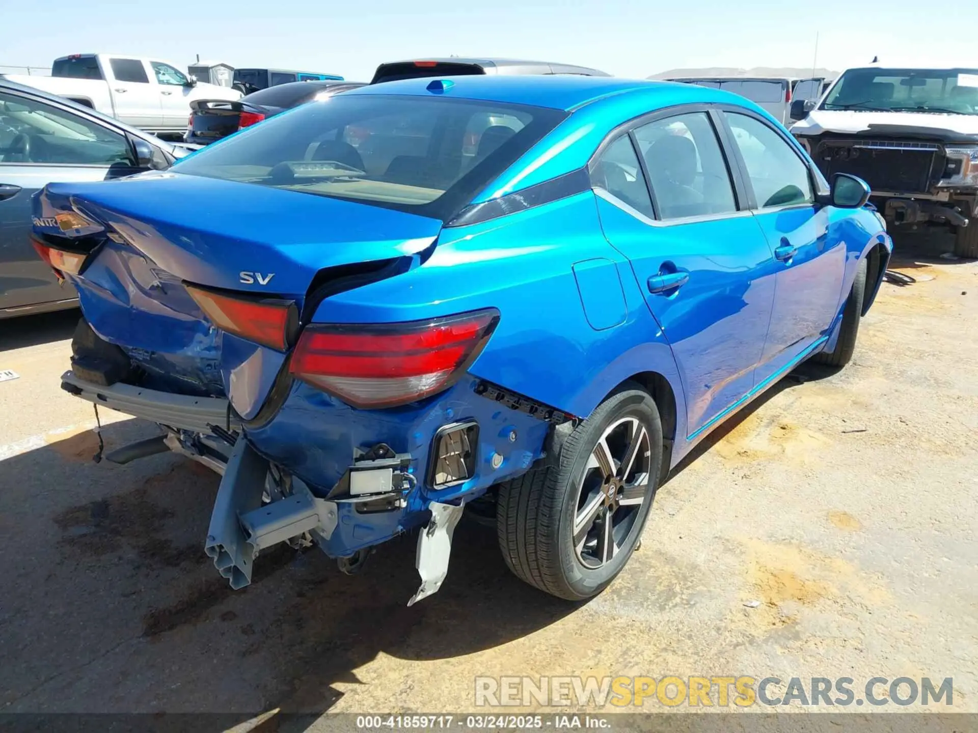 4 fotografías del automóvil dañado 3N1AB8CV9RY356781 NISSAN SENTRA 2024