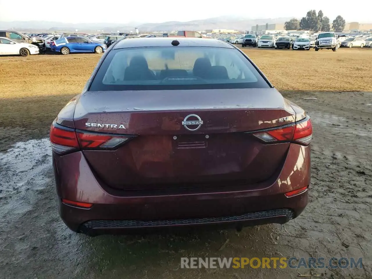 6 fotografías del automóvil dañado 3N1AB8CV9RY366372 NISSAN SENTRA 2024