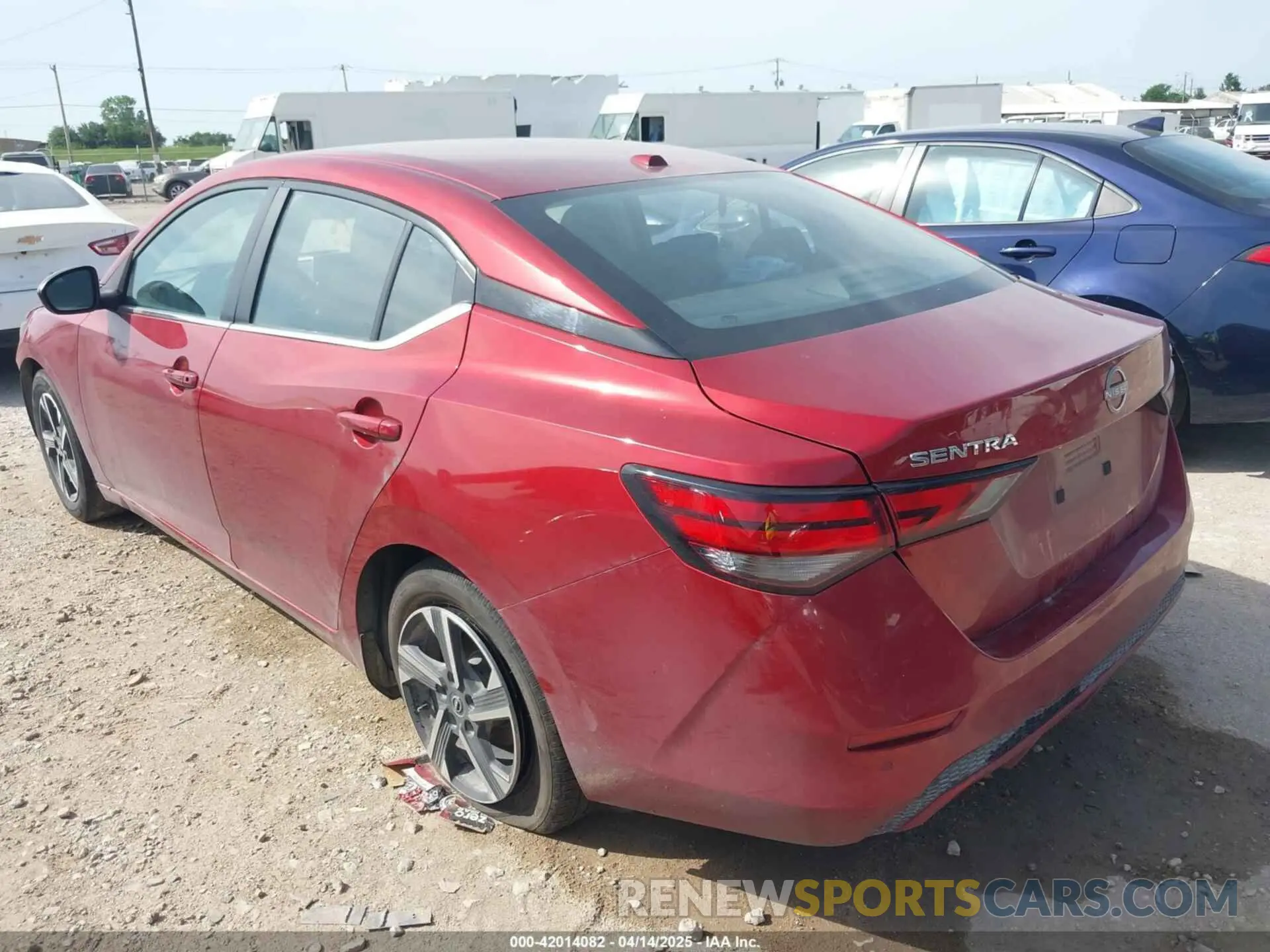 3 fotografías del automóvil dañado 3N1AB8CV9RY368610 NISSAN SENTRA 2024