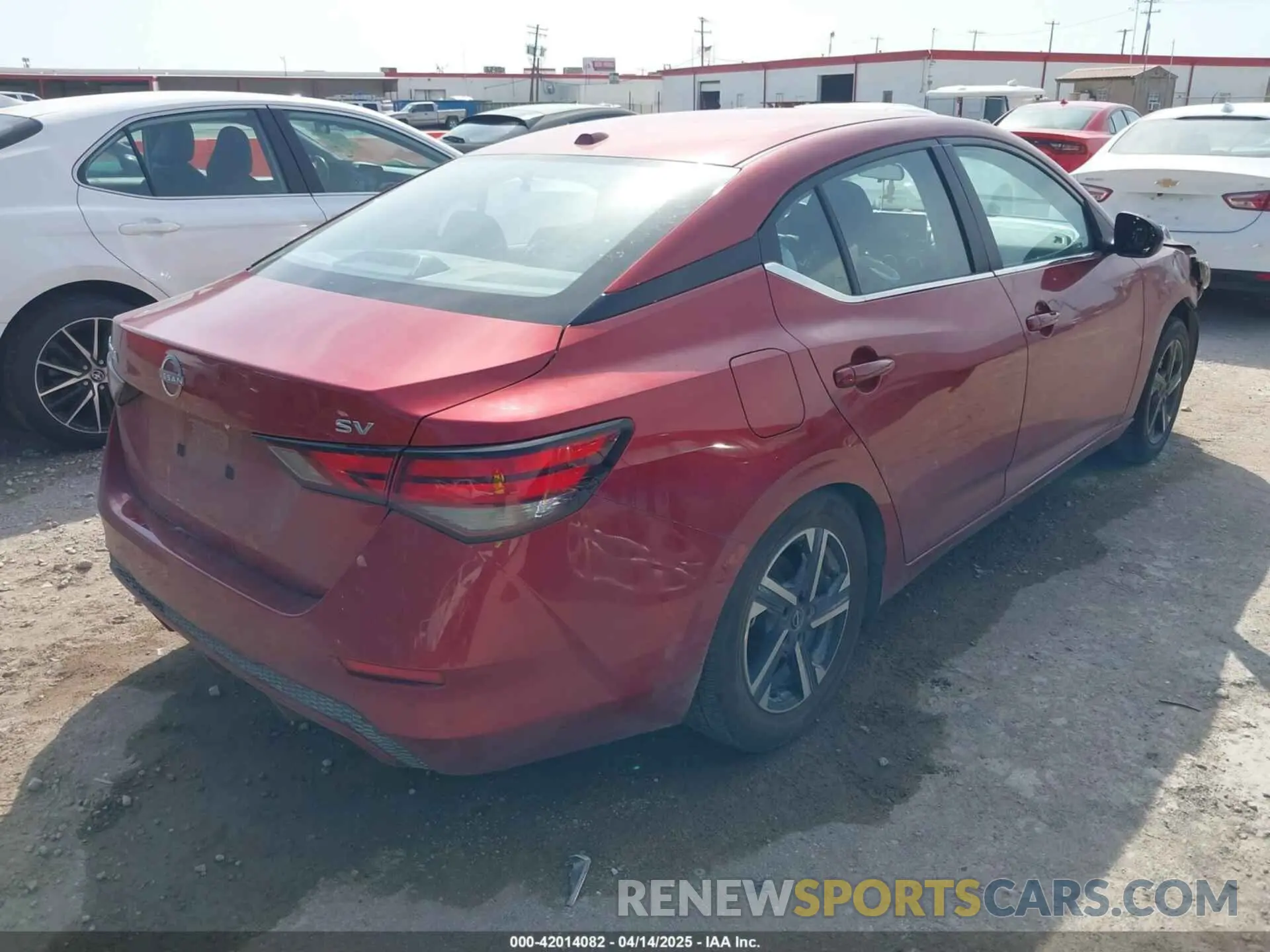 4 fotografías del automóvil dañado 3N1AB8CV9RY368610 NISSAN SENTRA 2024