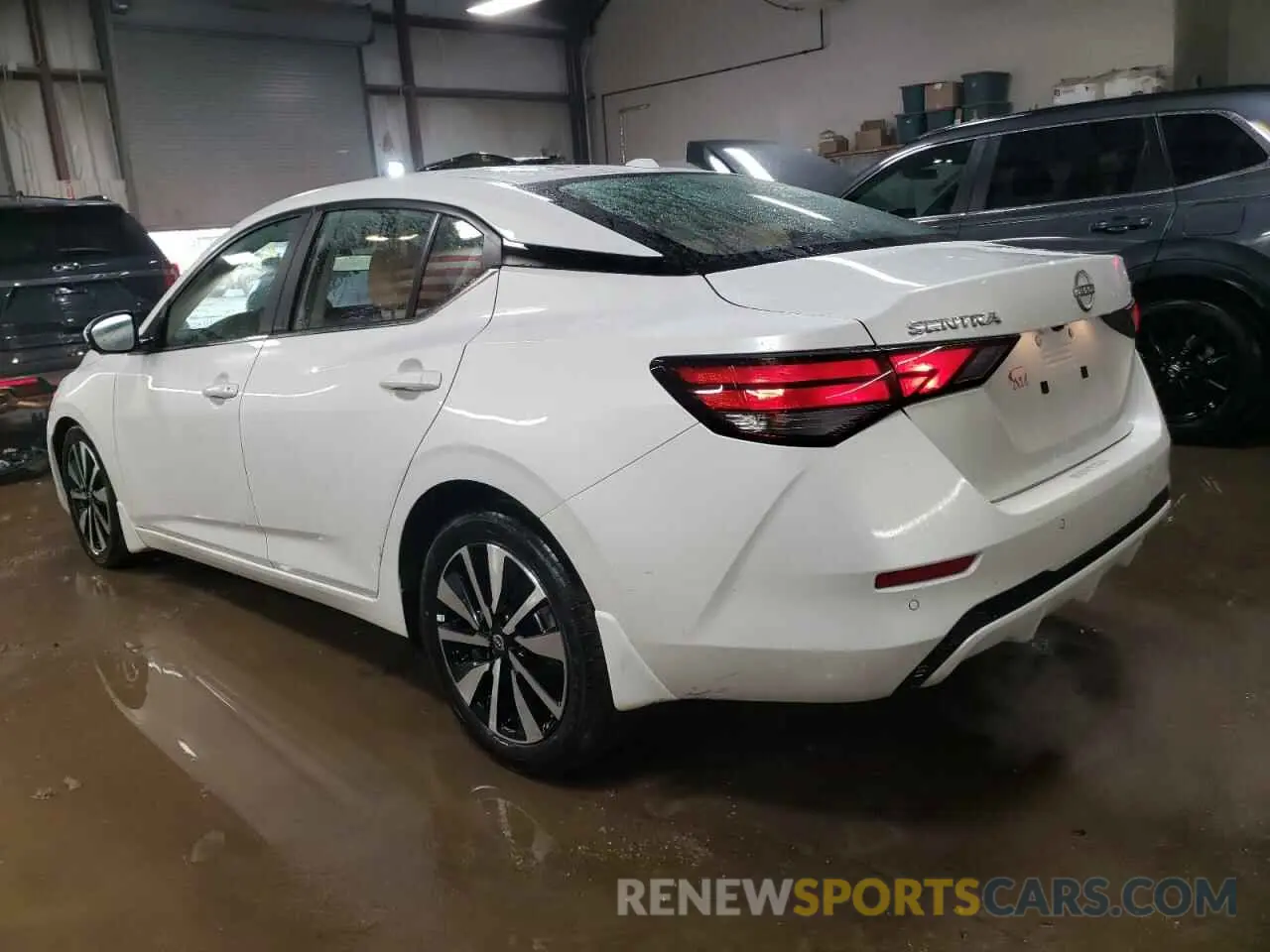 2 fotografías del automóvil dañado 3N1AB8CV9RY369076 NISSAN SENTRA 2024