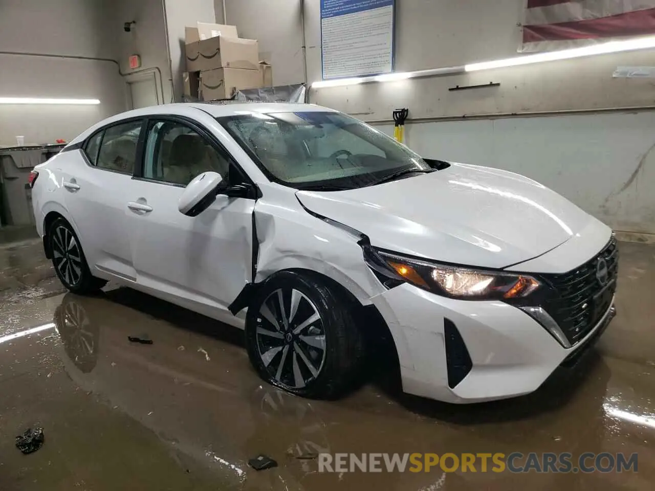 4 fotografías del automóvil dañado 3N1AB8CV9RY369076 NISSAN SENTRA 2024