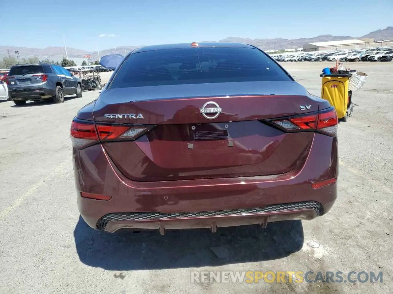 6 fotografías del automóvil dañado 3N1AB8CV9RY369255 NISSAN SENTRA 2024