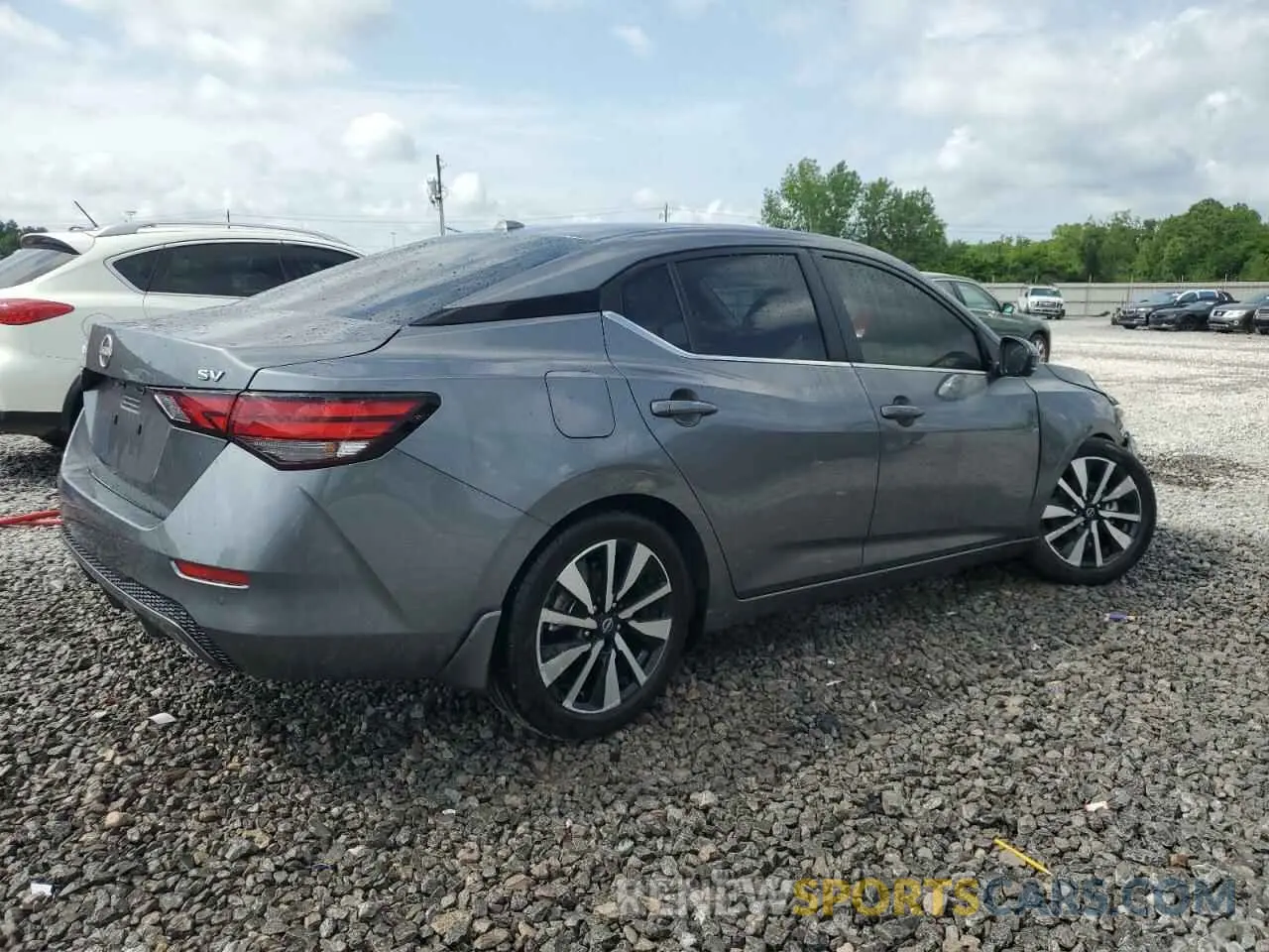 3 fotografías del automóvil dañado 3N1AB8CV9RY371152 NISSAN SENTRA 2024