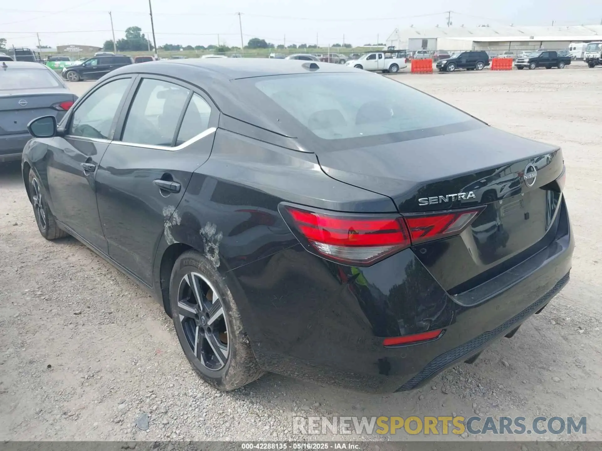 3 fotografías del automóvil dañado 3N1AB8CV9RY378425 NISSAN SENTRA 2024