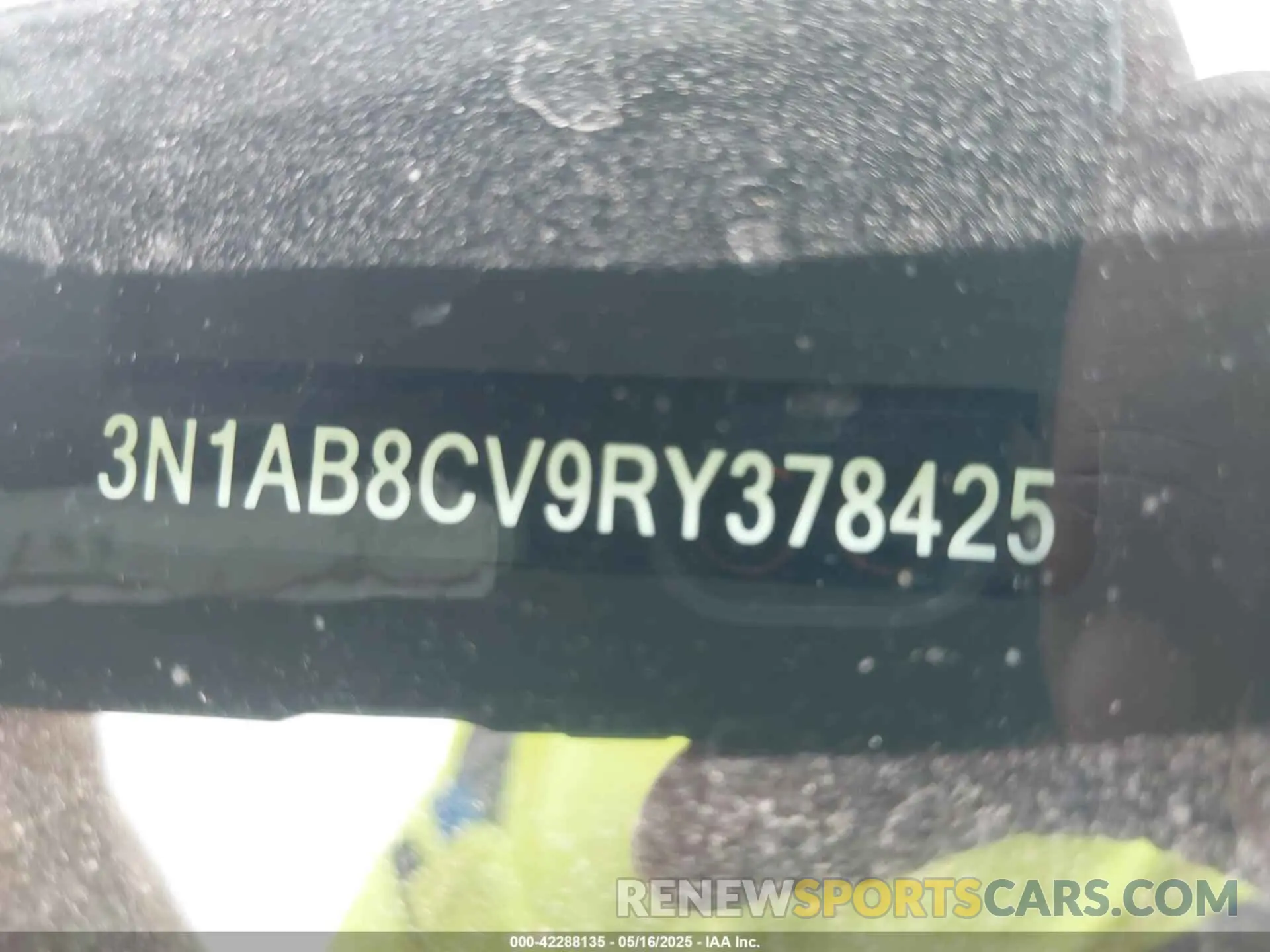 9 fotografías del automóvil dañado 3N1AB8CV9RY378425 NISSAN SENTRA 2024