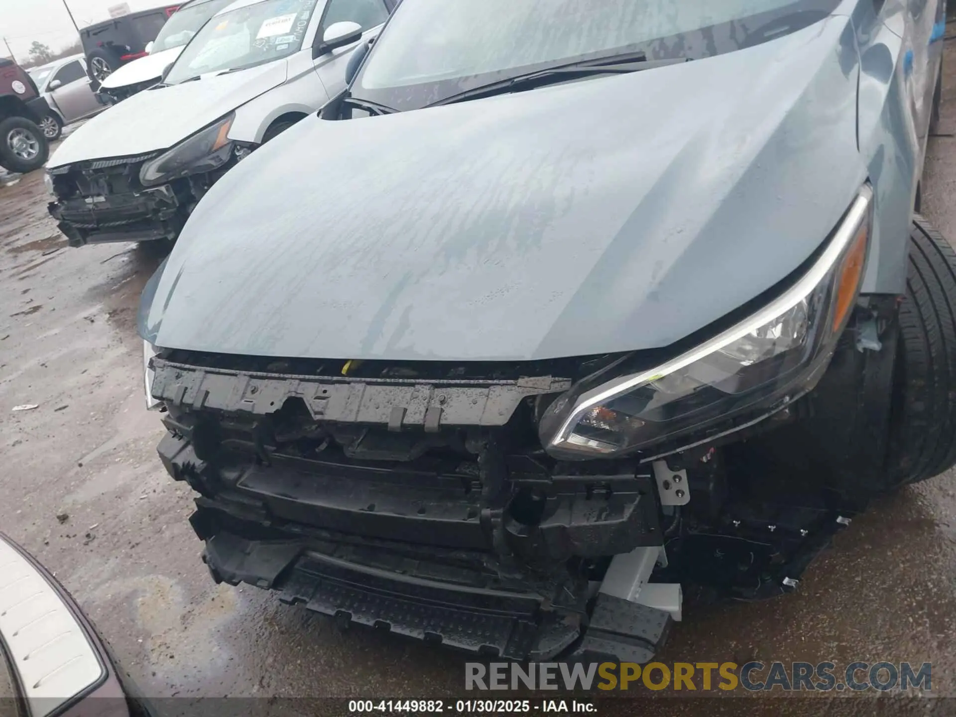 12 fotografías del automóvil dañado 3N1AB8CV9RY385794 NISSAN SENTRA 2024