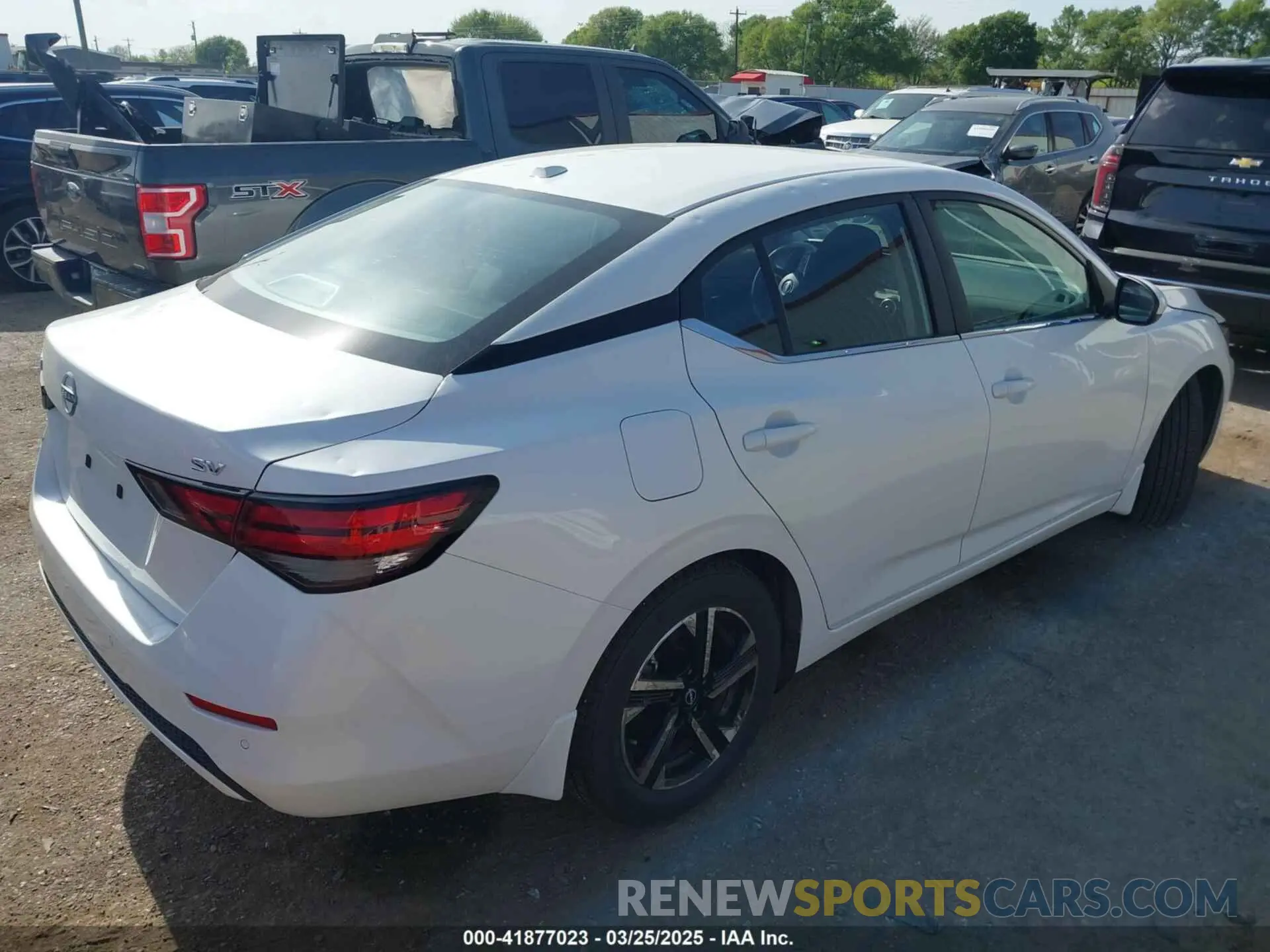 4 fotografías del automóvil dañado 3N1AB8CVXRY203293 NISSAN SENTRA 2024