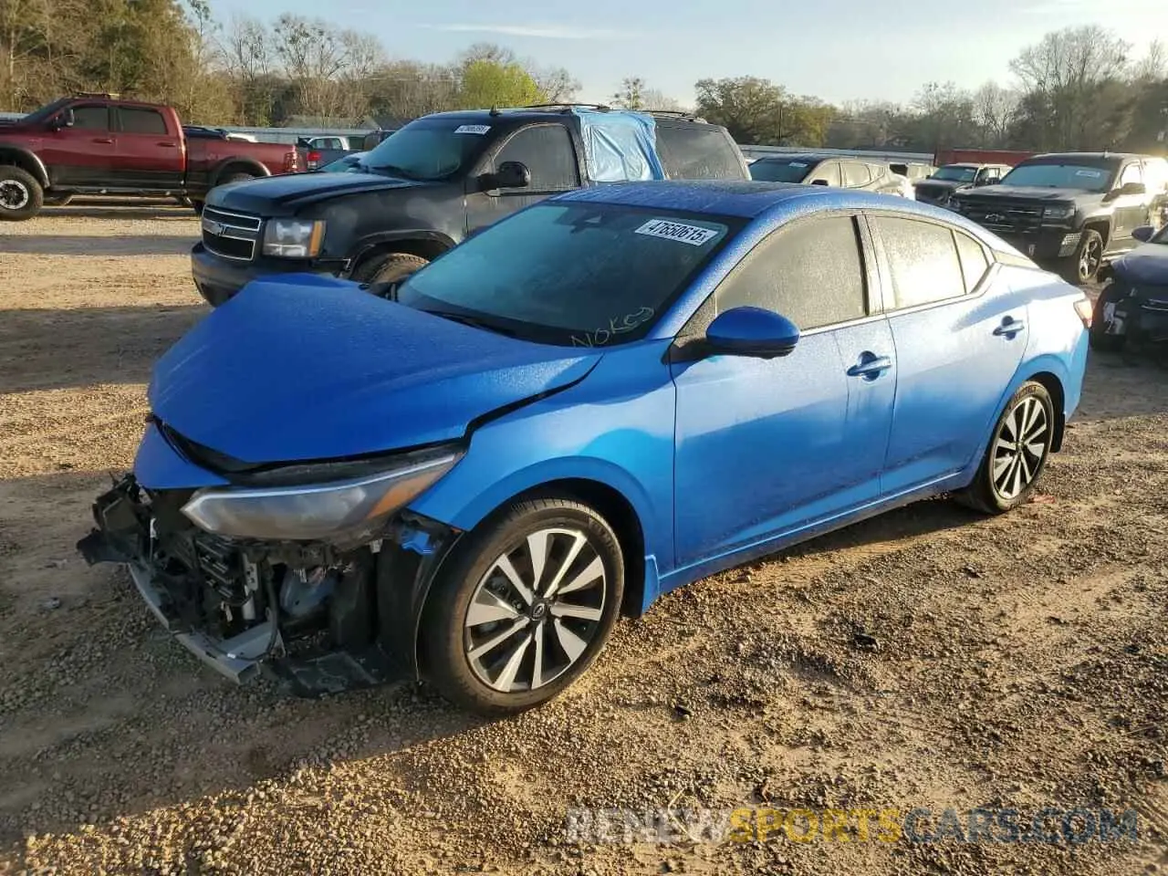 1 fotografías del automóvil dañado 3N1AB8CVXRY213001 NISSAN SENTRA 2024