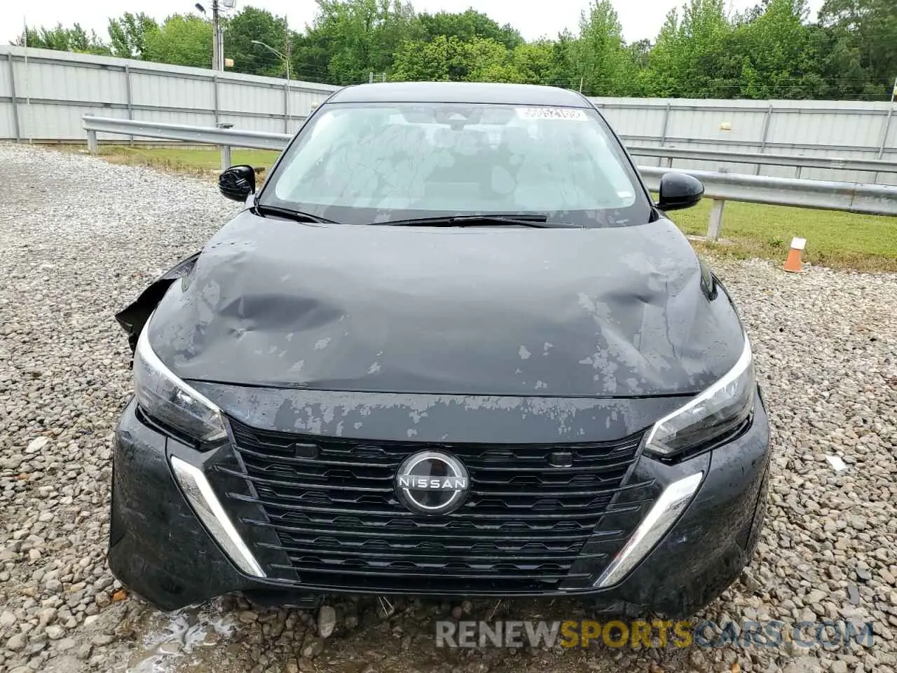 5 fotografías del automóvil dañado 3N1AB8CVXRY223110 NISSAN SENTRA 2024