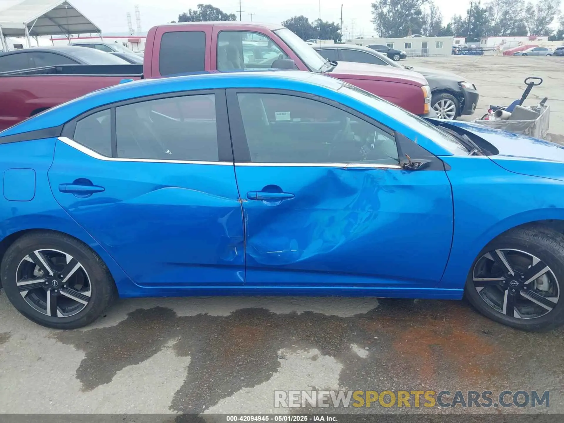 14 fotografías del automóvil dañado 3N1AB8CVXRY227450 NISSAN SENTRA 2024