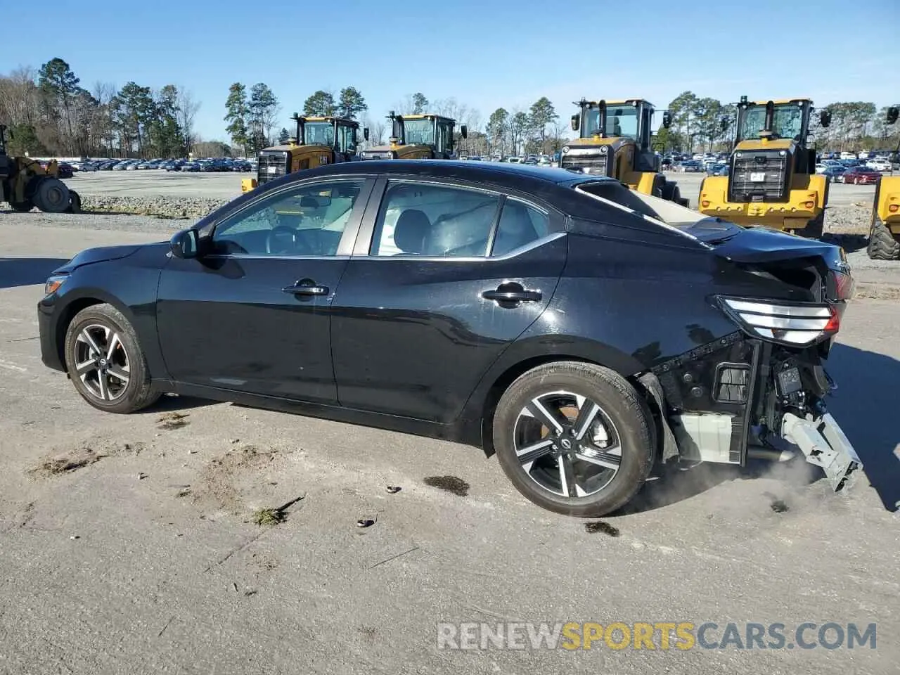 2 fotografías del automóvil dañado 3N1AB8CVXRY230414 NISSAN SENTRA 2024