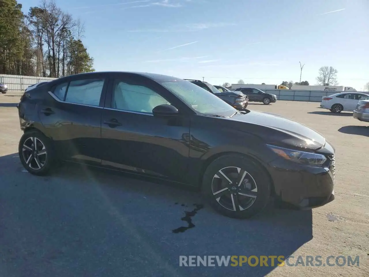 4 fotografías del automóvil dañado 3N1AB8CVXRY230414 NISSAN SENTRA 2024
