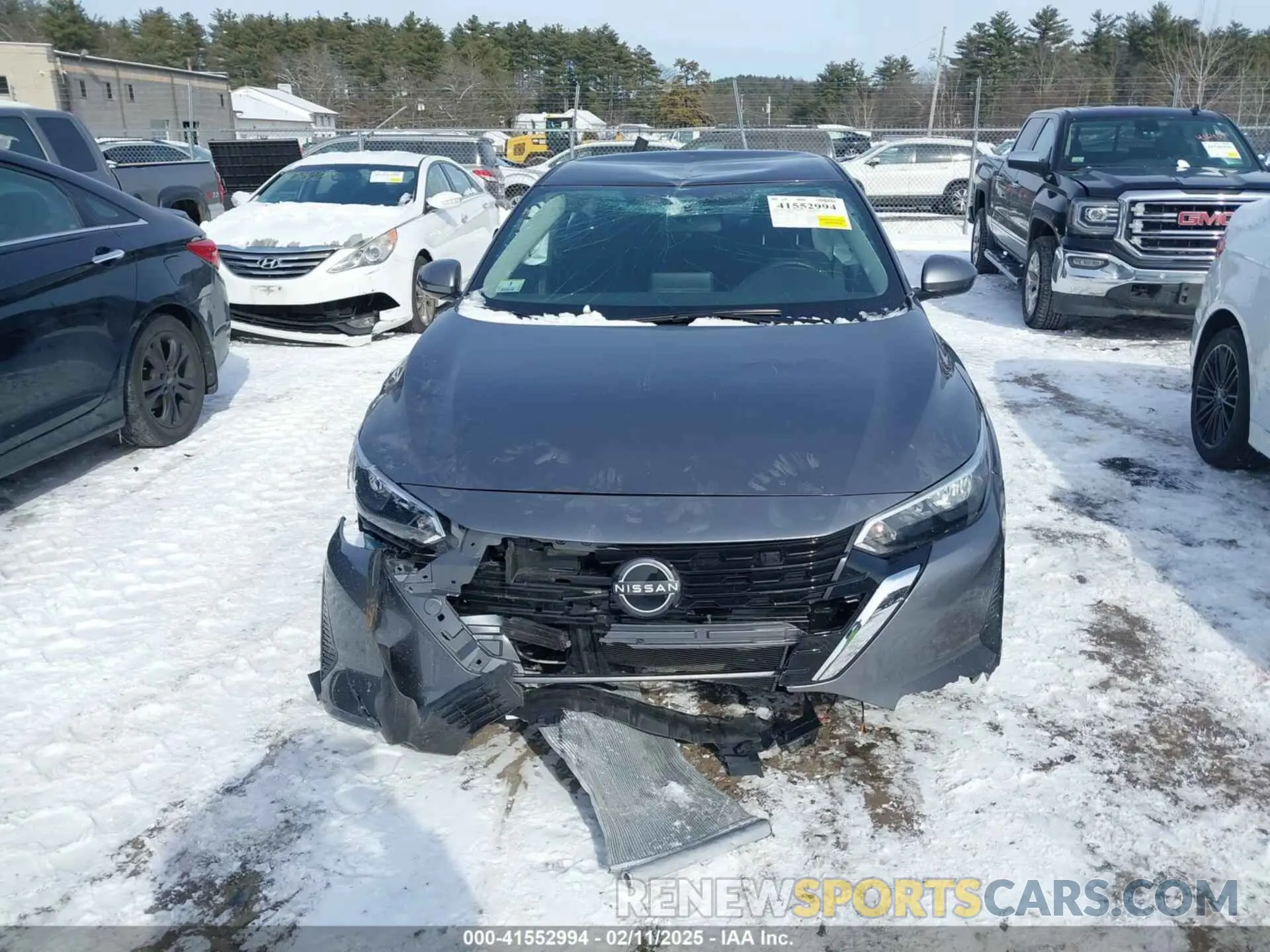 13 fotografías del automóvil dañado 3N1AB8CVXRY235919 NISSAN SENTRA 2024