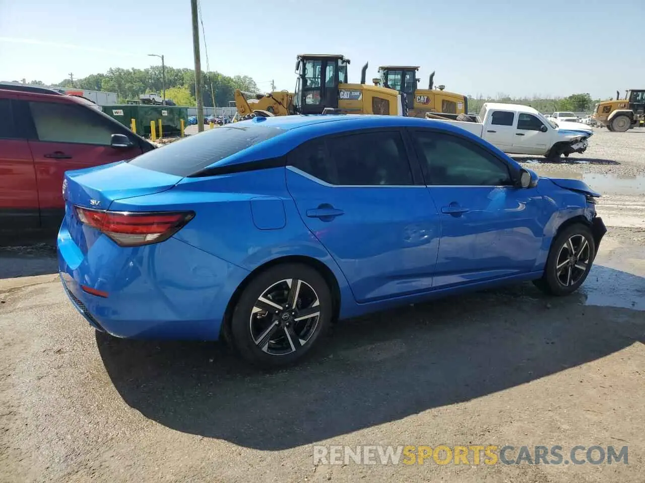 3 fotografías del automóvil dañado 3N1AB8CVXRY238822 NISSAN SENTRA 2024