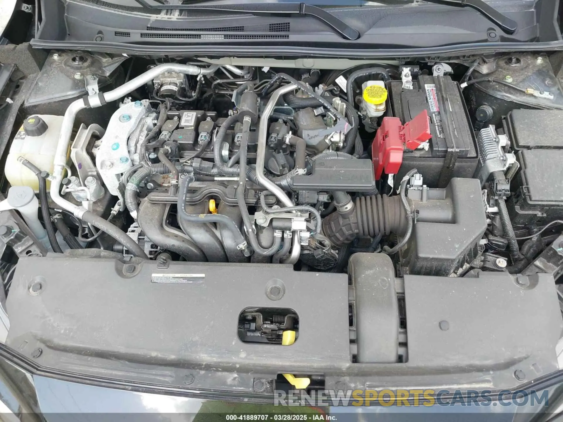 10 fotografías del automóvil dañado 3N1AB8CVXRY245320 NISSAN SENTRA 2024