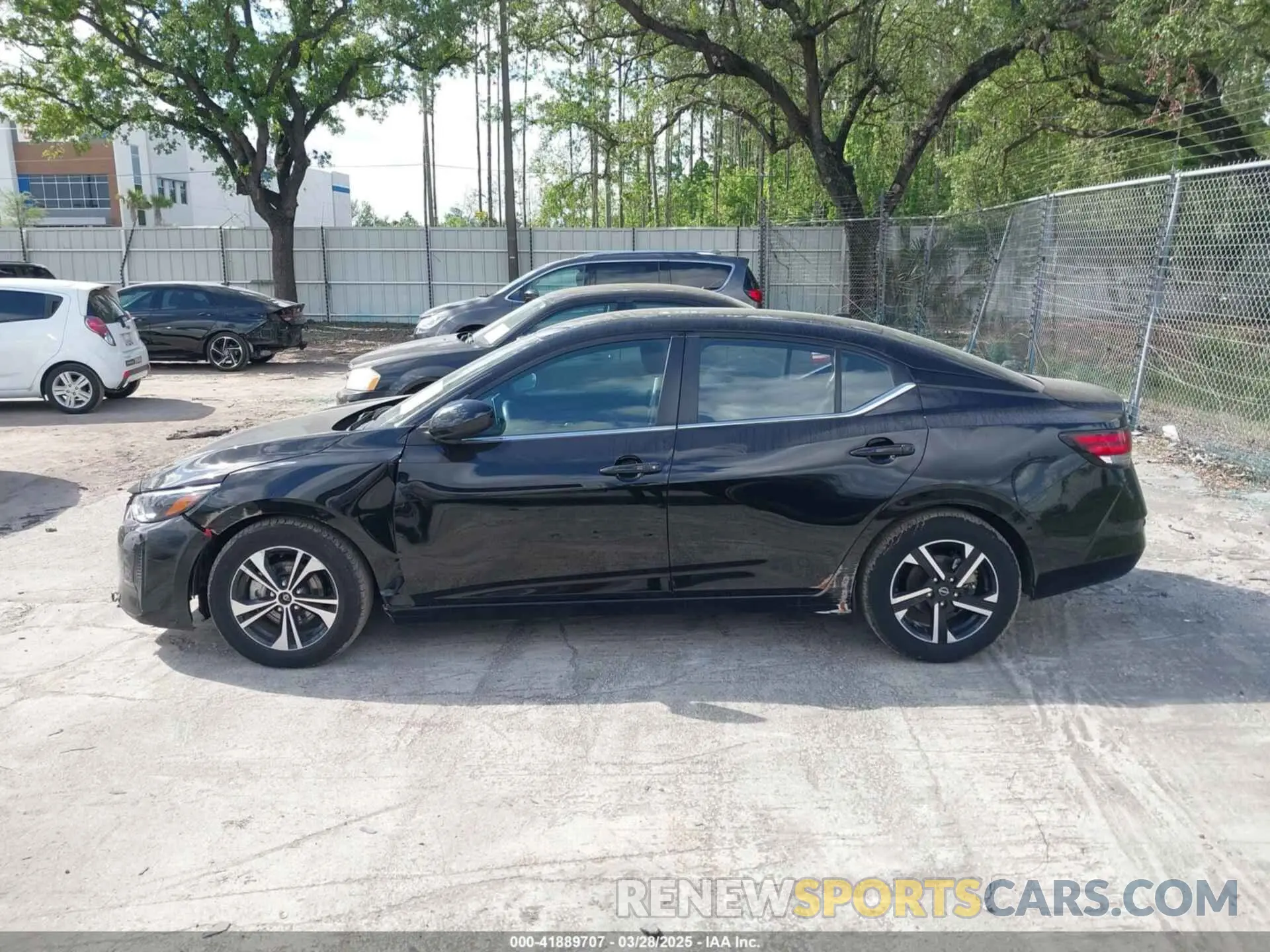 14 fotografías del automóvil dañado 3N1AB8CVXRY245320 NISSAN SENTRA 2024