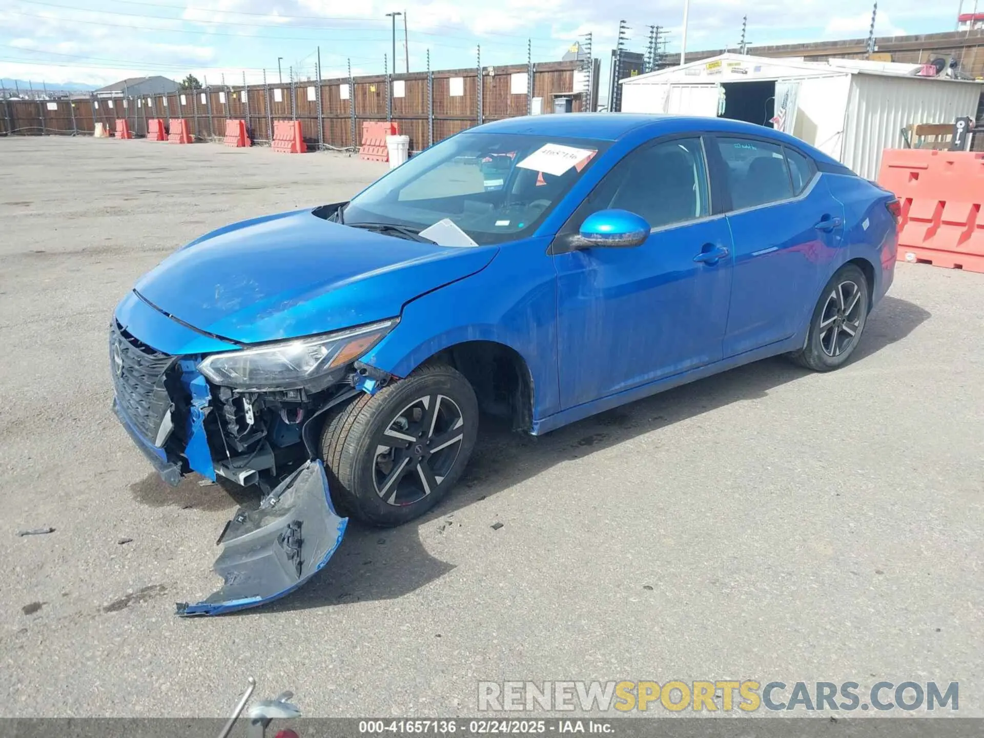 2 fotografías del automóvil dañado 3N1AB8CVXRY251067 NISSAN SENTRA 2024