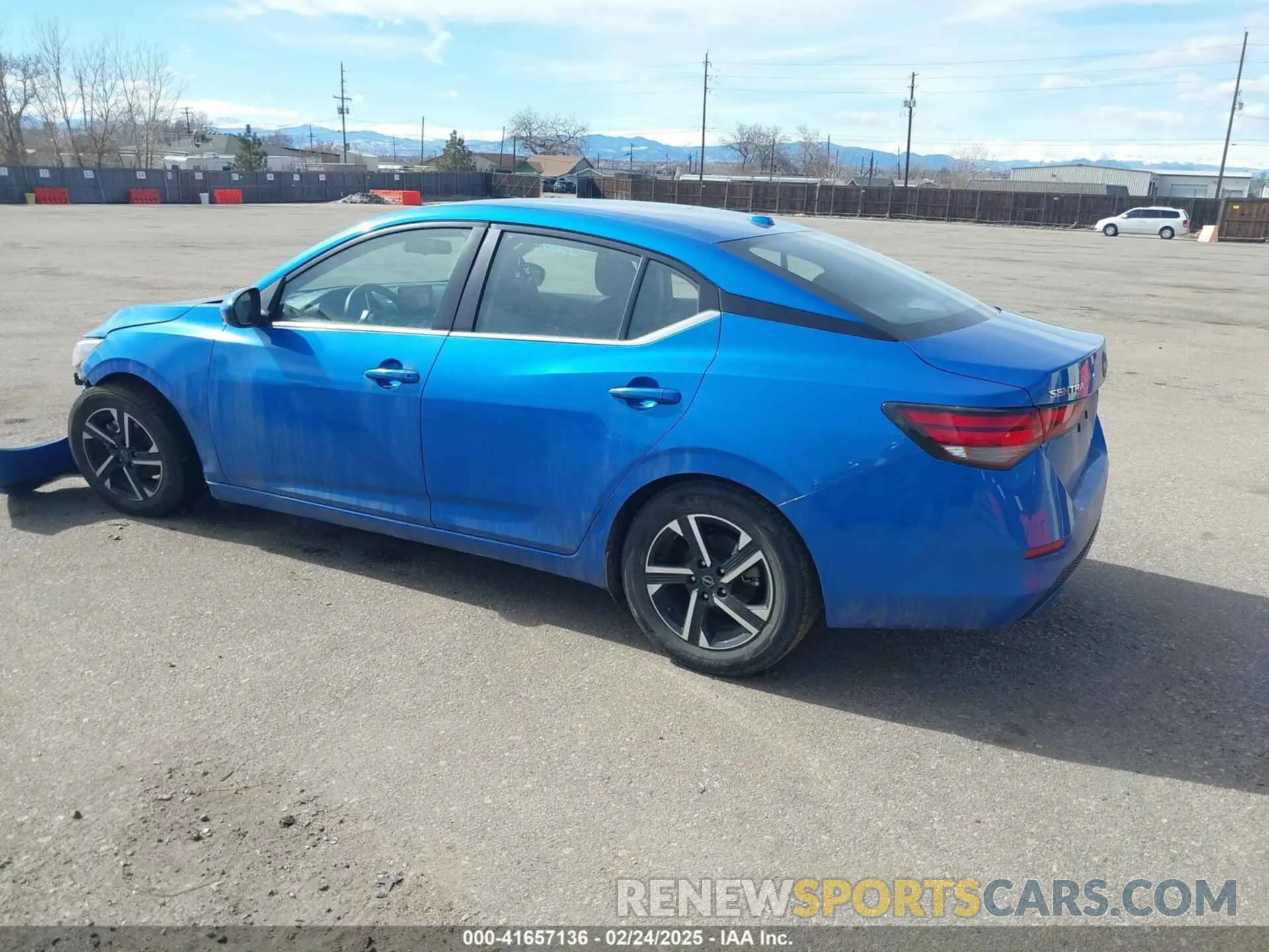 3 fotografías del automóvil dañado 3N1AB8CVXRY251067 NISSAN SENTRA 2024