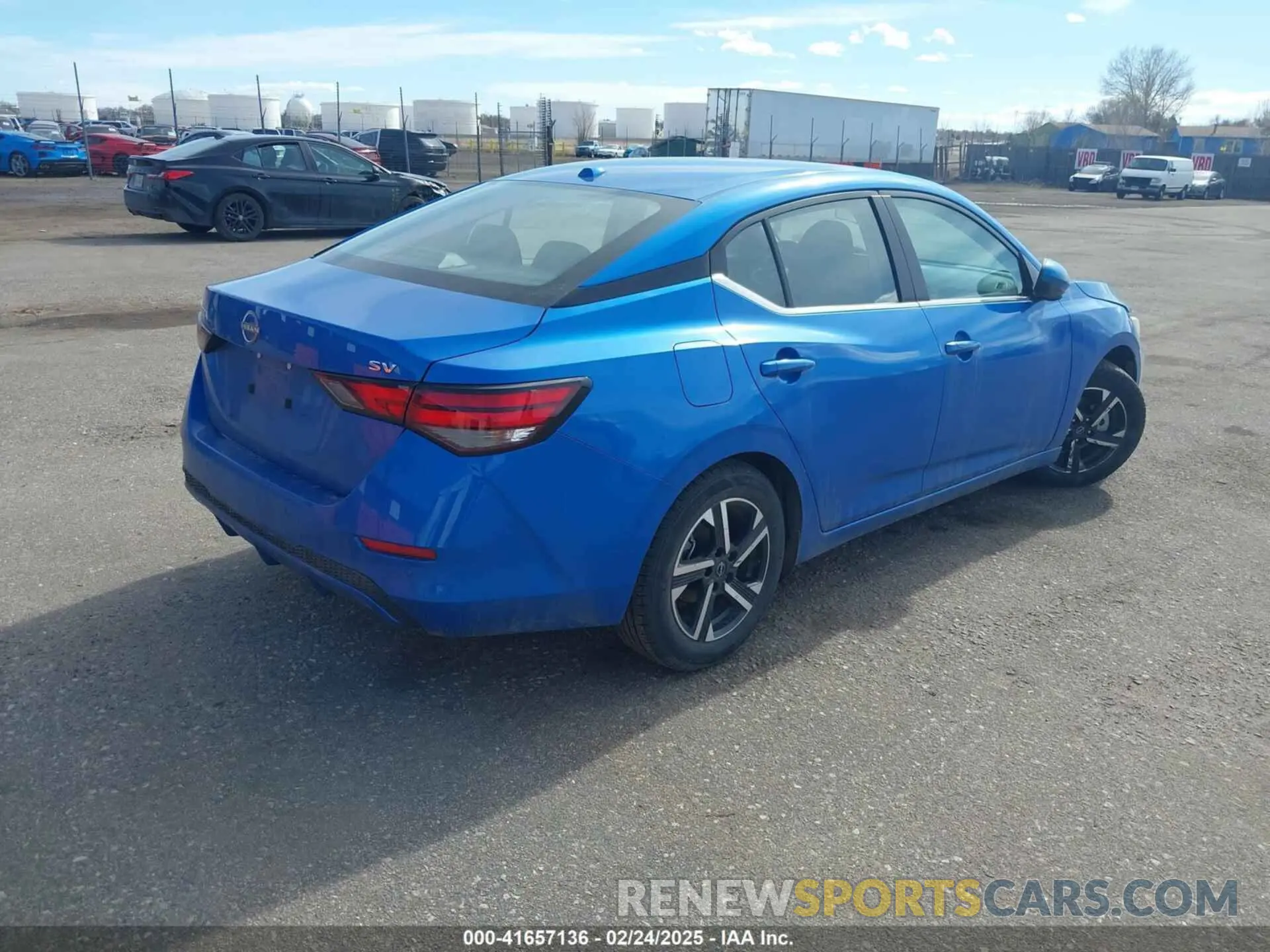 4 fotografías del automóvil dañado 3N1AB8CVXRY251067 NISSAN SENTRA 2024