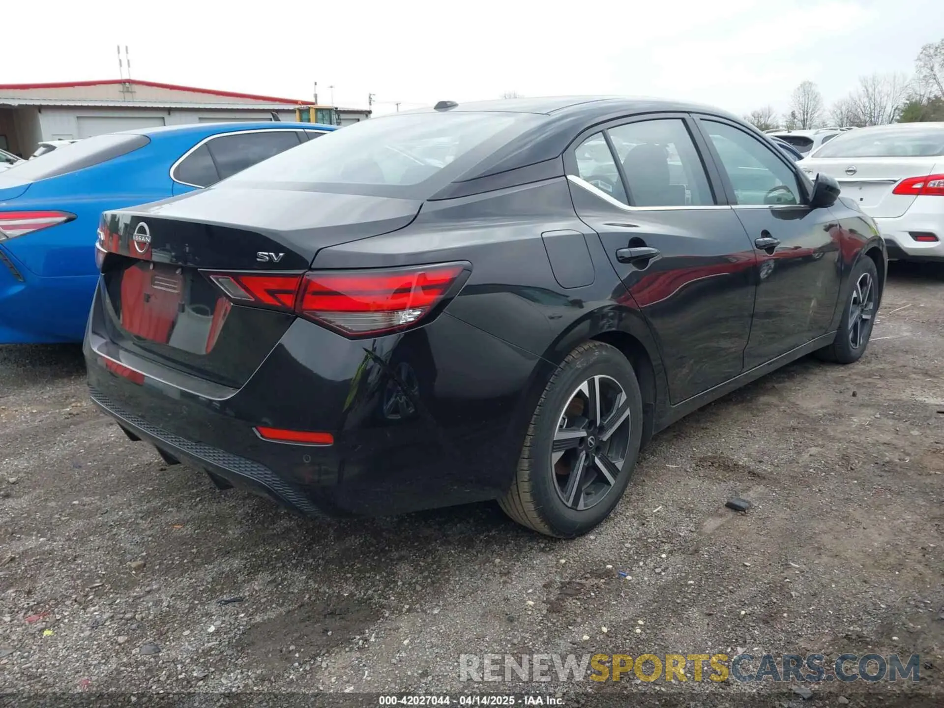4 fotografías del automóvil dañado 3N1AB8CVXRY274669 NISSAN SENTRA 2024