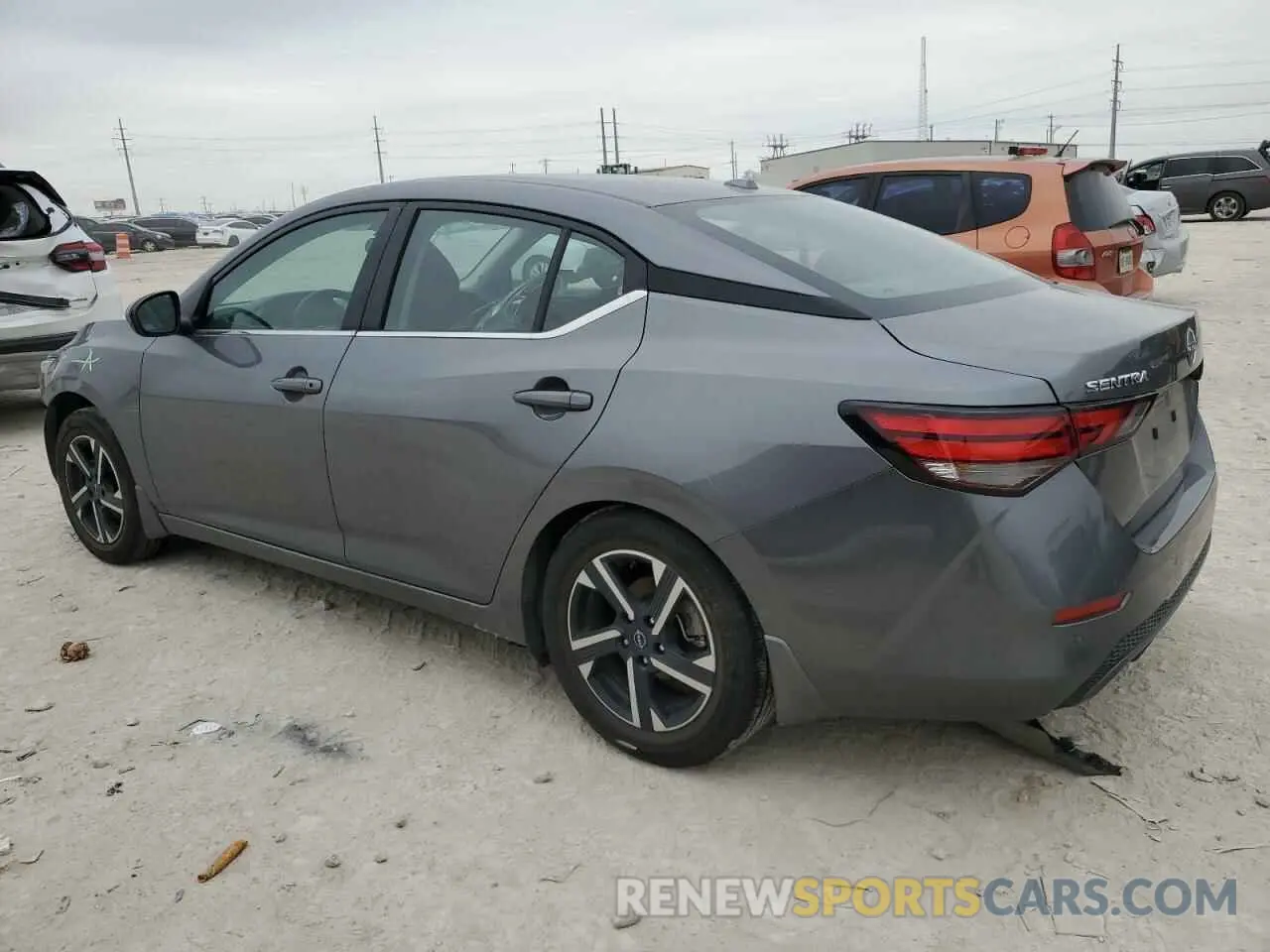 2 fotografías del automóvil dañado 3N1AB8CVXRY280231 NISSAN SENTRA 2024
