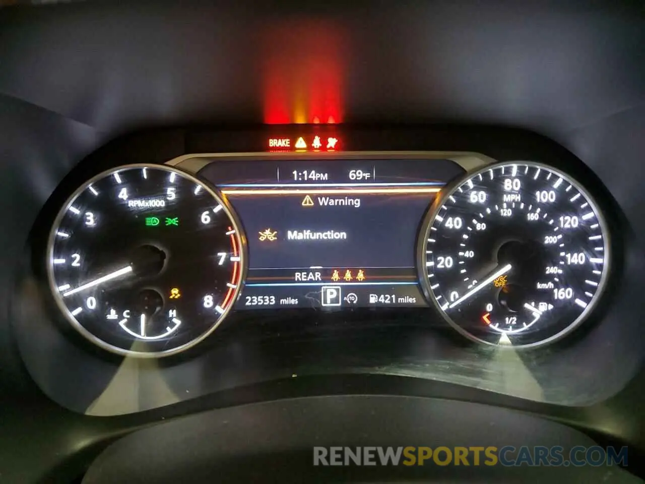 9 fotografías del automóvil dañado 3N1AB8CVXRY330450 NISSAN SENTRA 2024