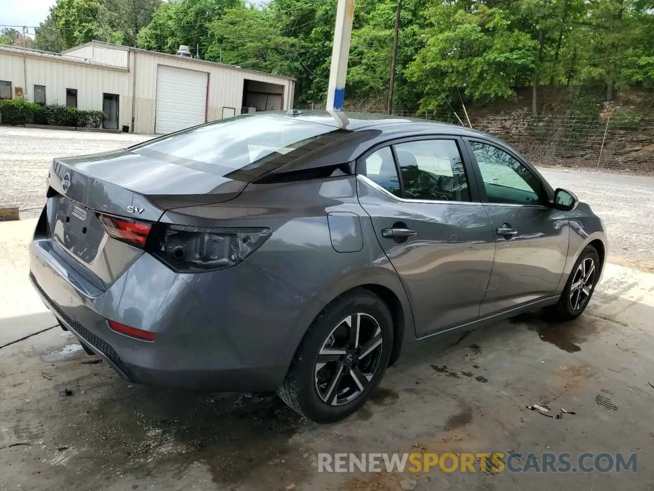 3 fotografías del automóvil dañado 3N1AB8CVXRY333686 NISSAN SENTRA 2024