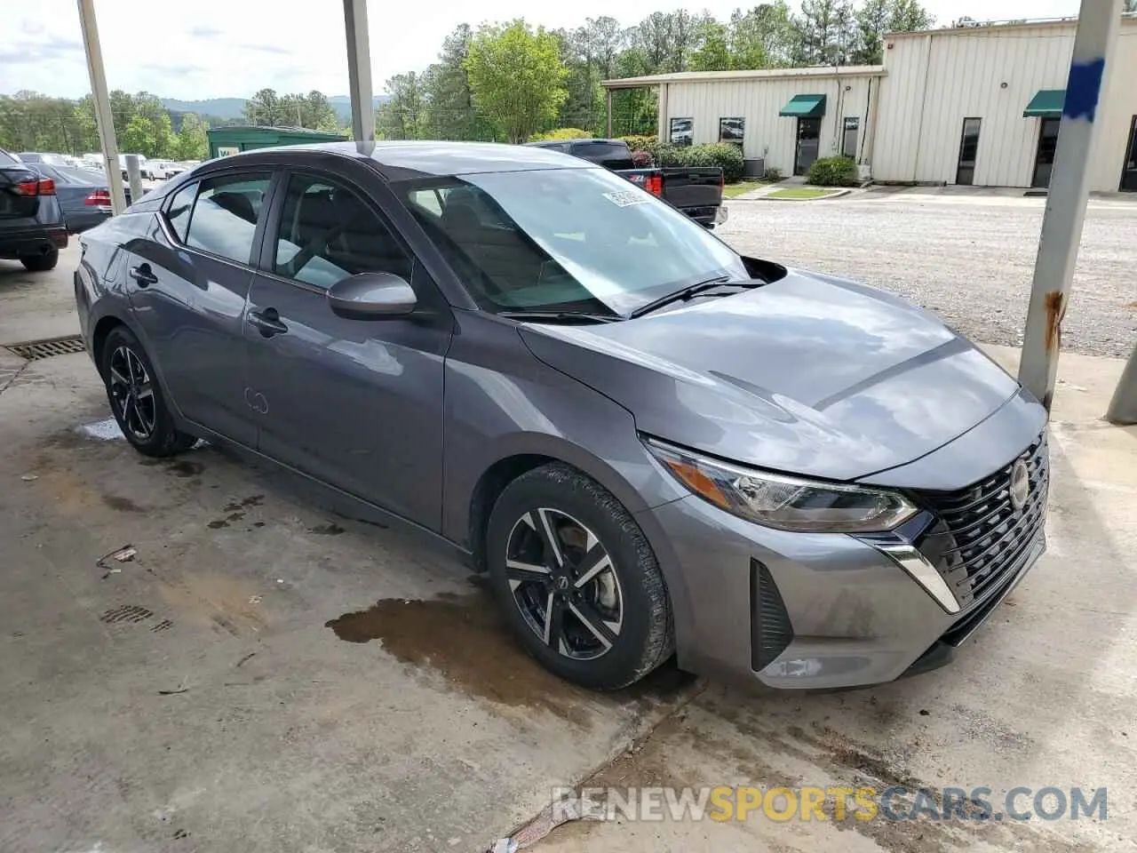 4 fotografías del automóvil dañado 3N1AB8CVXRY333686 NISSAN SENTRA 2024