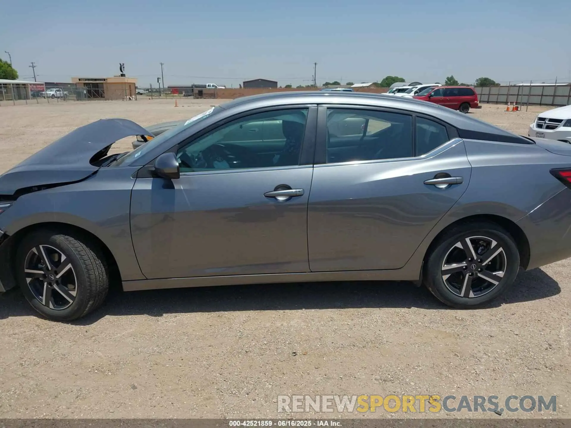 14 fotografías del automóvil dañado 3N1AB8CVXRY365327 NISSAN SENTRA 2024