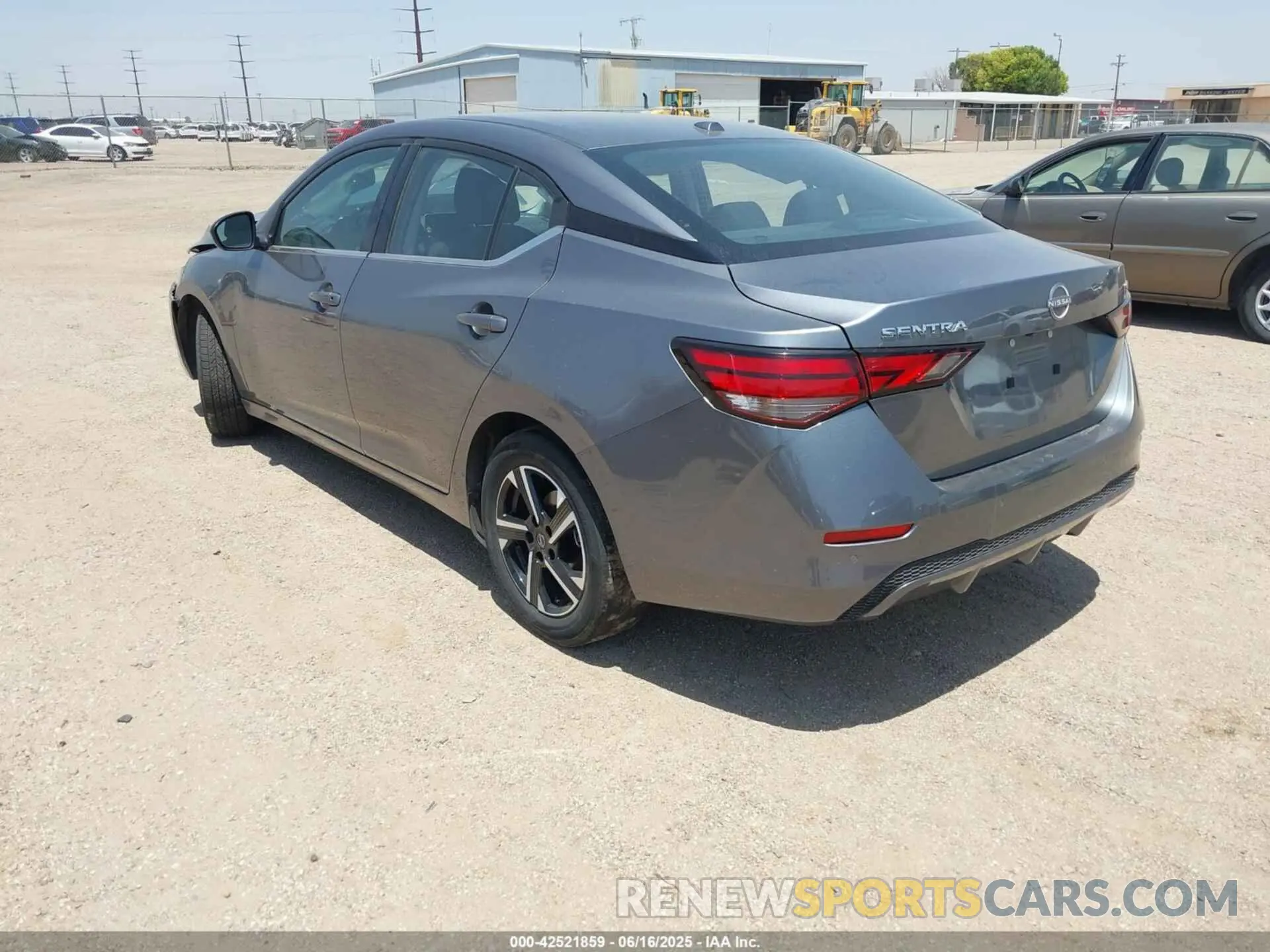 3 fotografías del automóvil dañado 3N1AB8CVXRY365327 NISSAN SENTRA 2024