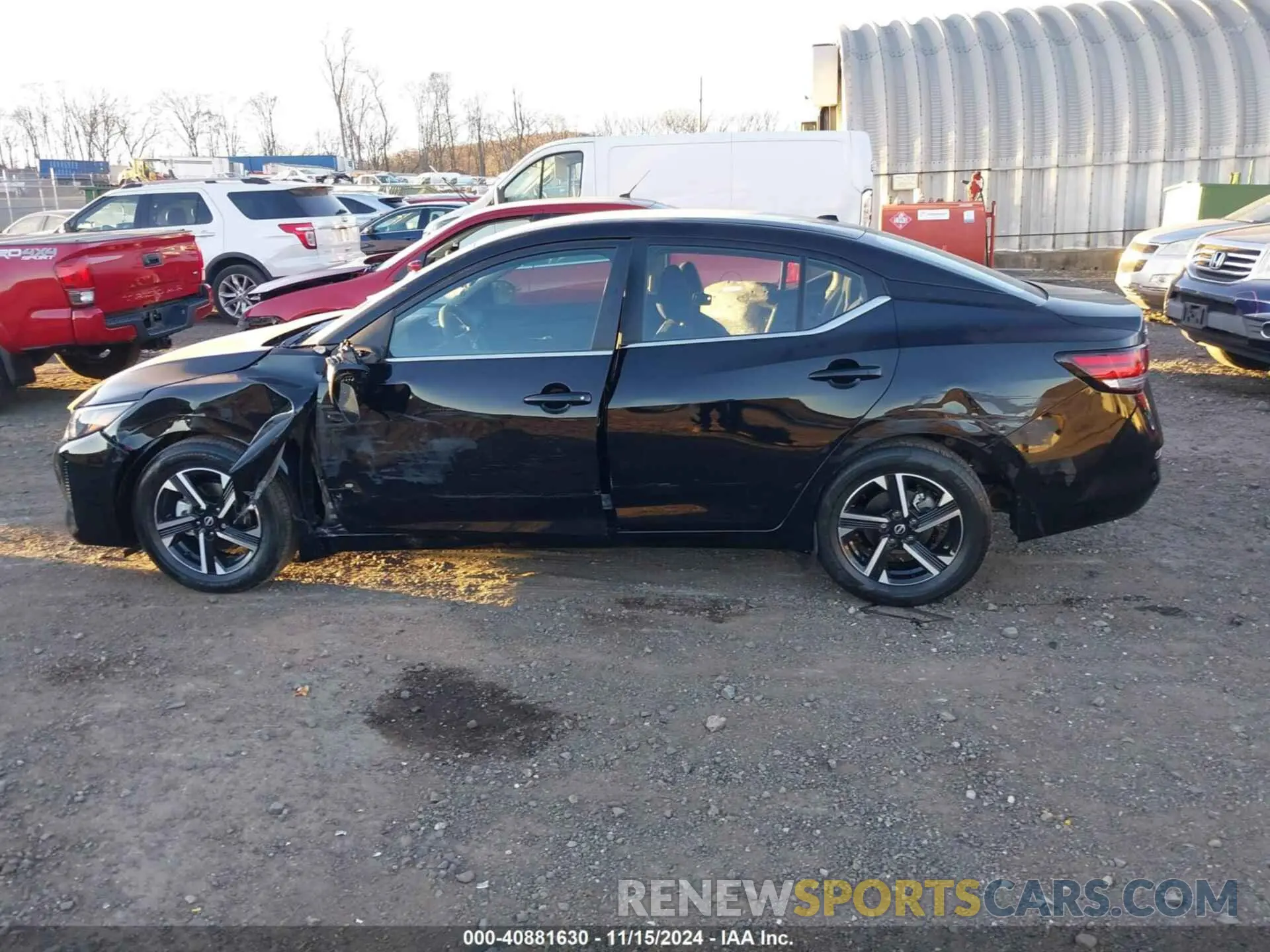 14 fotografías del automóvil dañado 3N1AB8CVXRY367062 NISSAN SENTRA 2024