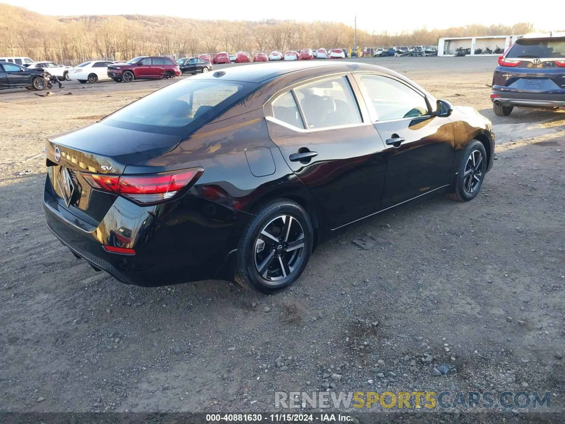4 fotografías del automóvil dañado 3N1AB8CVXRY367062 NISSAN SENTRA 2024