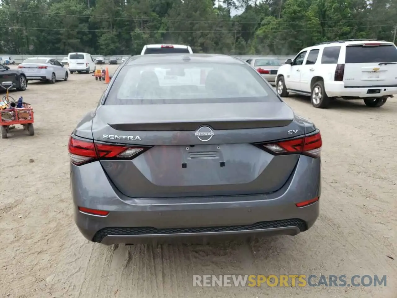 6 fotografías del automóvil dañado 3N1AB8CVXRY375291 NISSAN SENTRA 2024