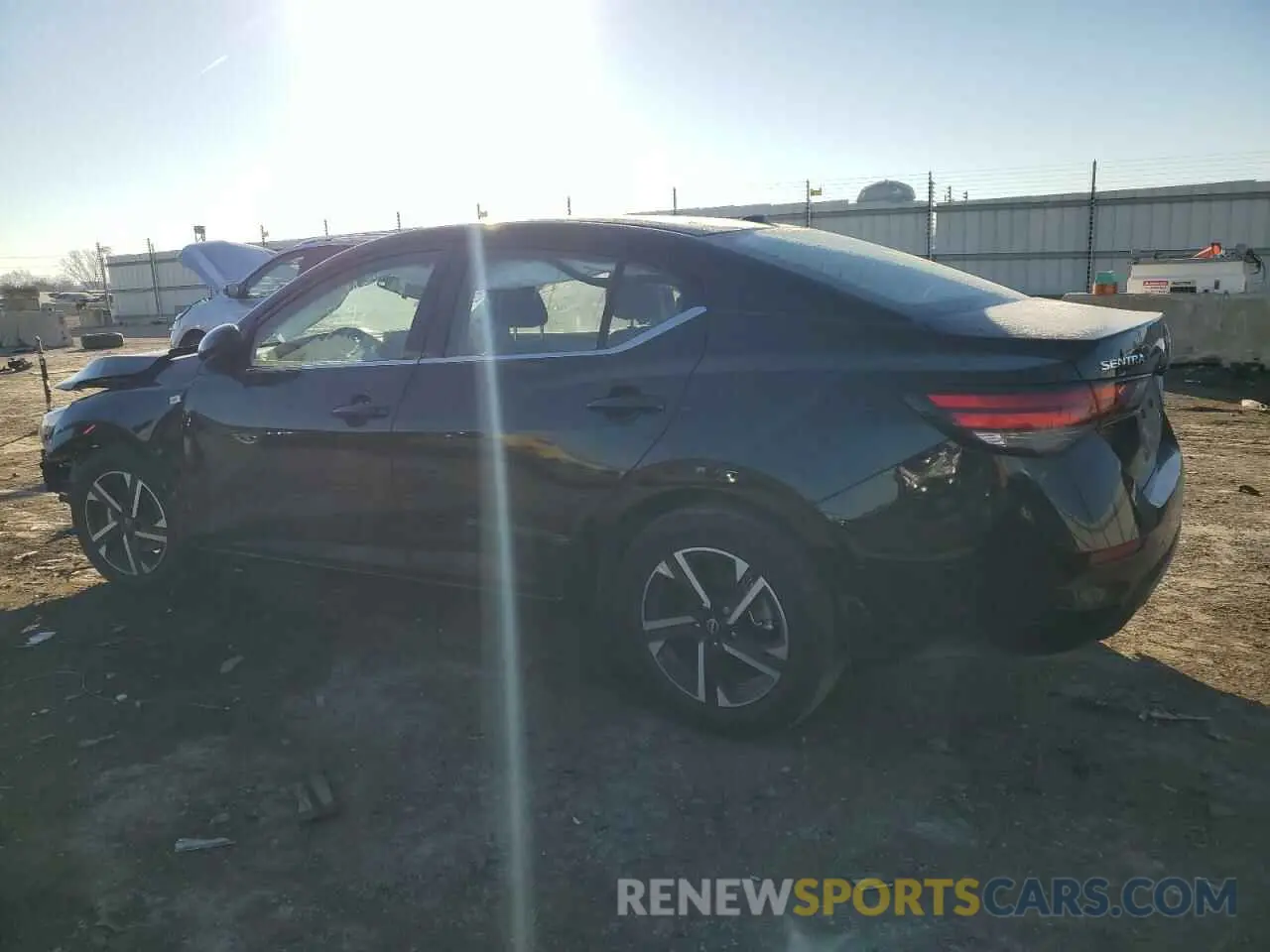 2 fotografías del automóvil dañado 3N1AB8CVXRY386923 NISSAN SENTRA 2024