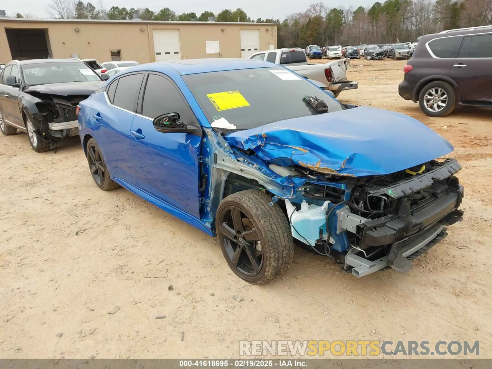 1 fotografías del automóvil dañado 3N1AB8DV0RY276378 NISSAN SENTRA 2024