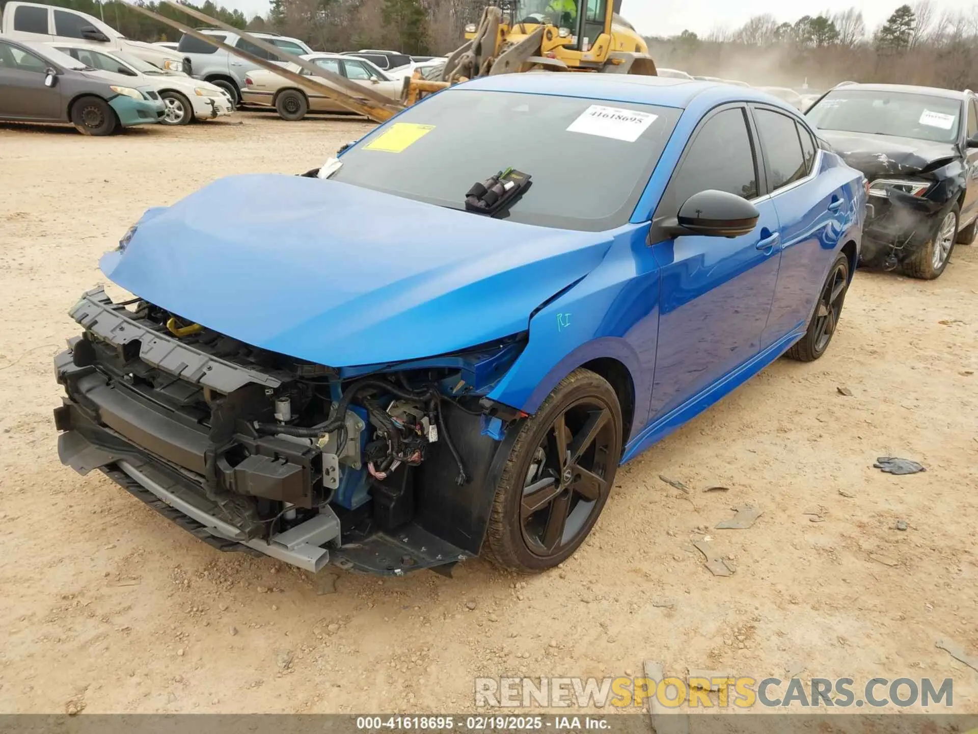 2 fotografías del automóvil dañado 3N1AB8DV0RY276378 NISSAN SENTRA 2024