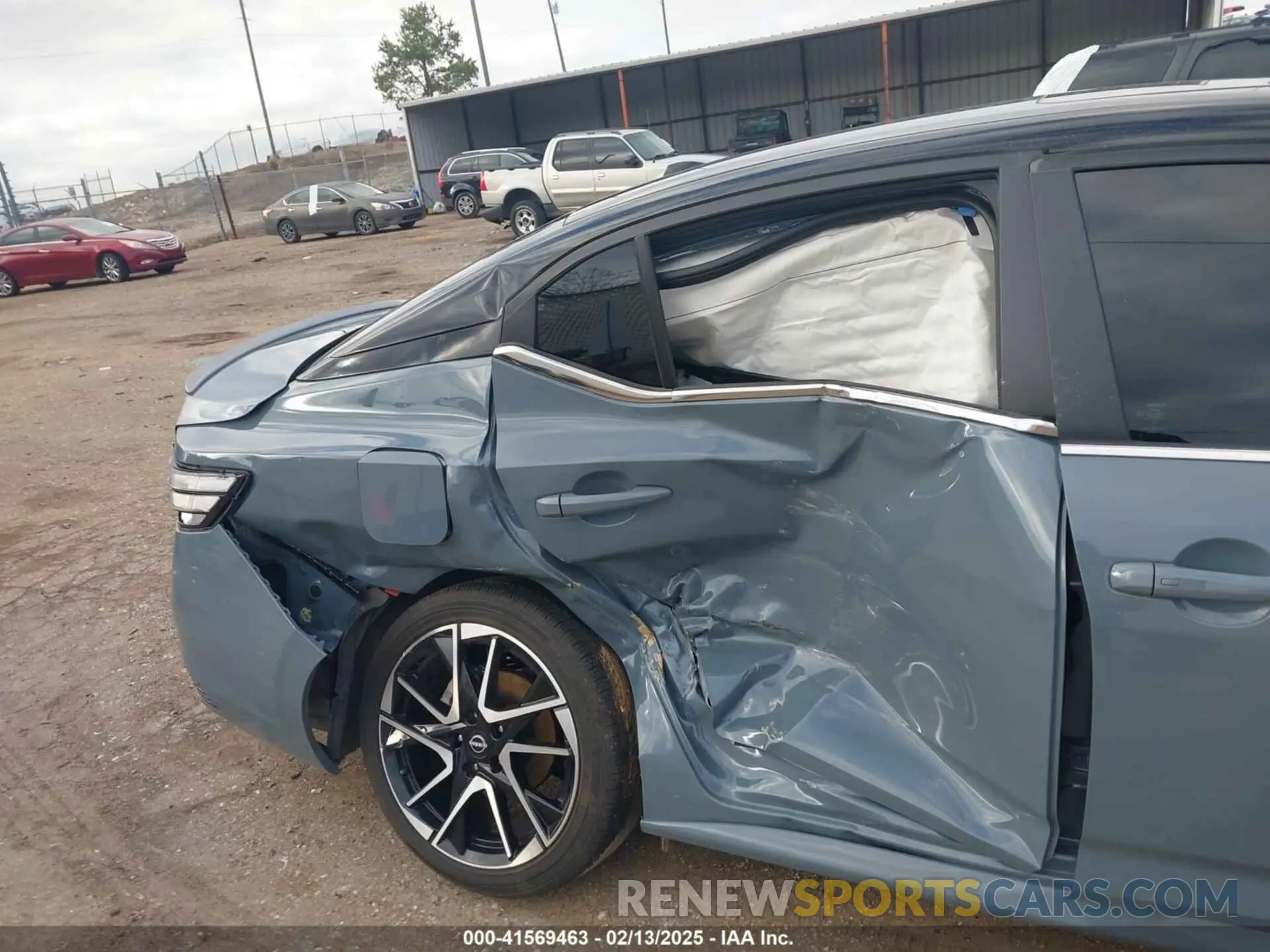 6 fotografías del automóvil dañado 3N1AB8DV0RY330326 NISSAN SENTRA 2024