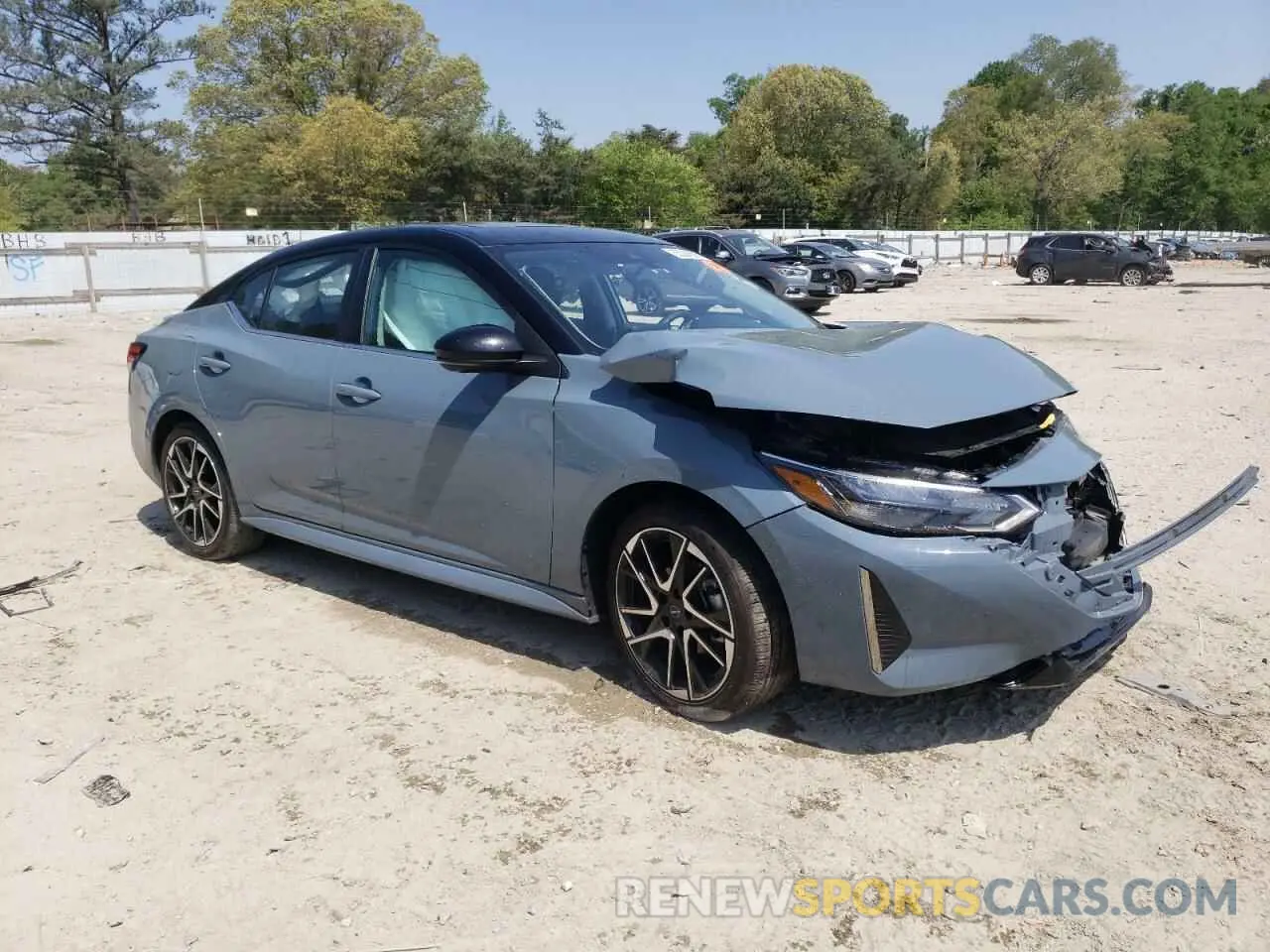 4 fotografías del automóvil dañado 3N1AB8DV0RY348437 NISSAN SENTRA 2024