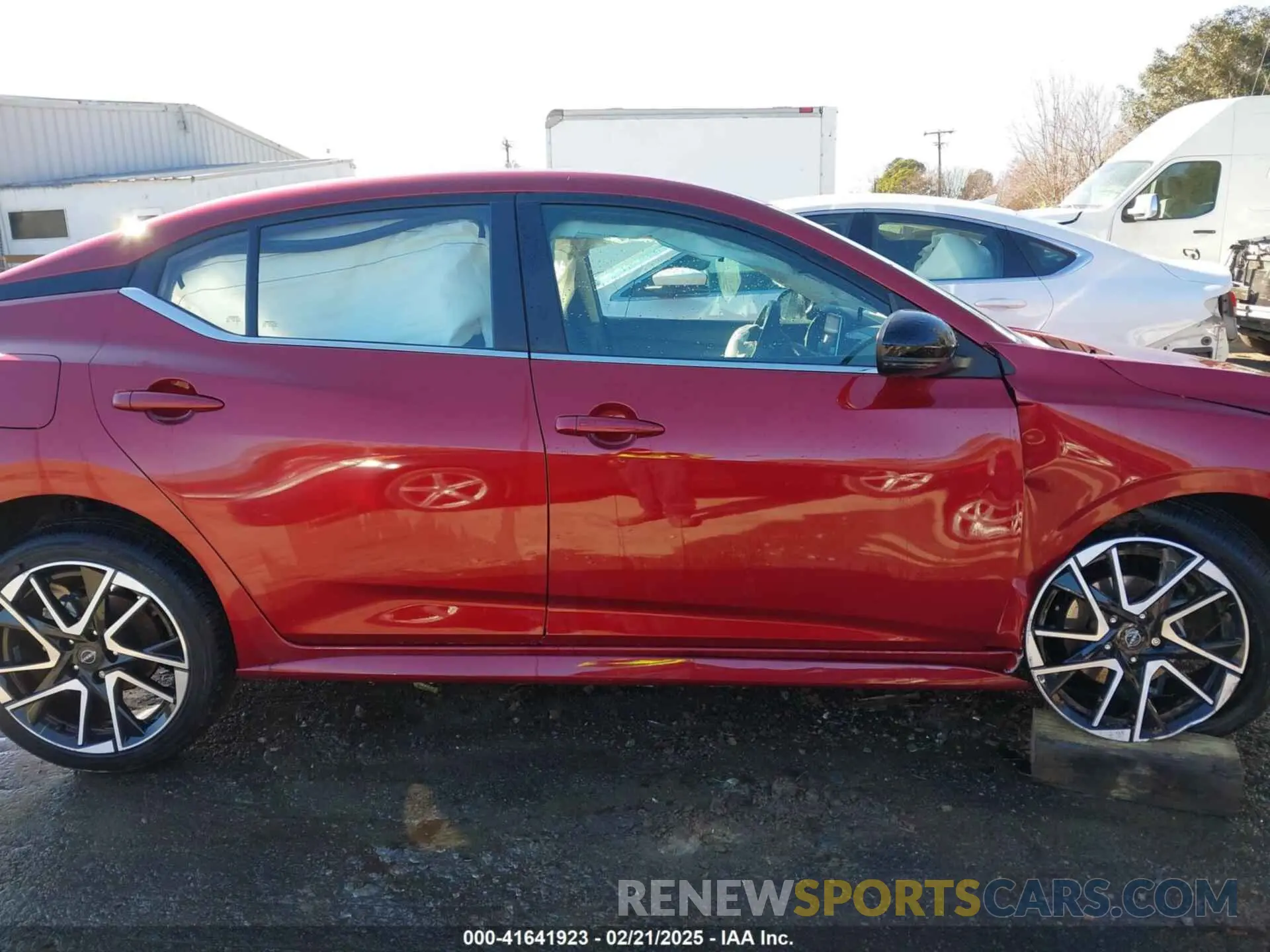 12 fotografías del automóvil dañado 3N1AB8DV0RY357803 NISSAN SENTRA 2024