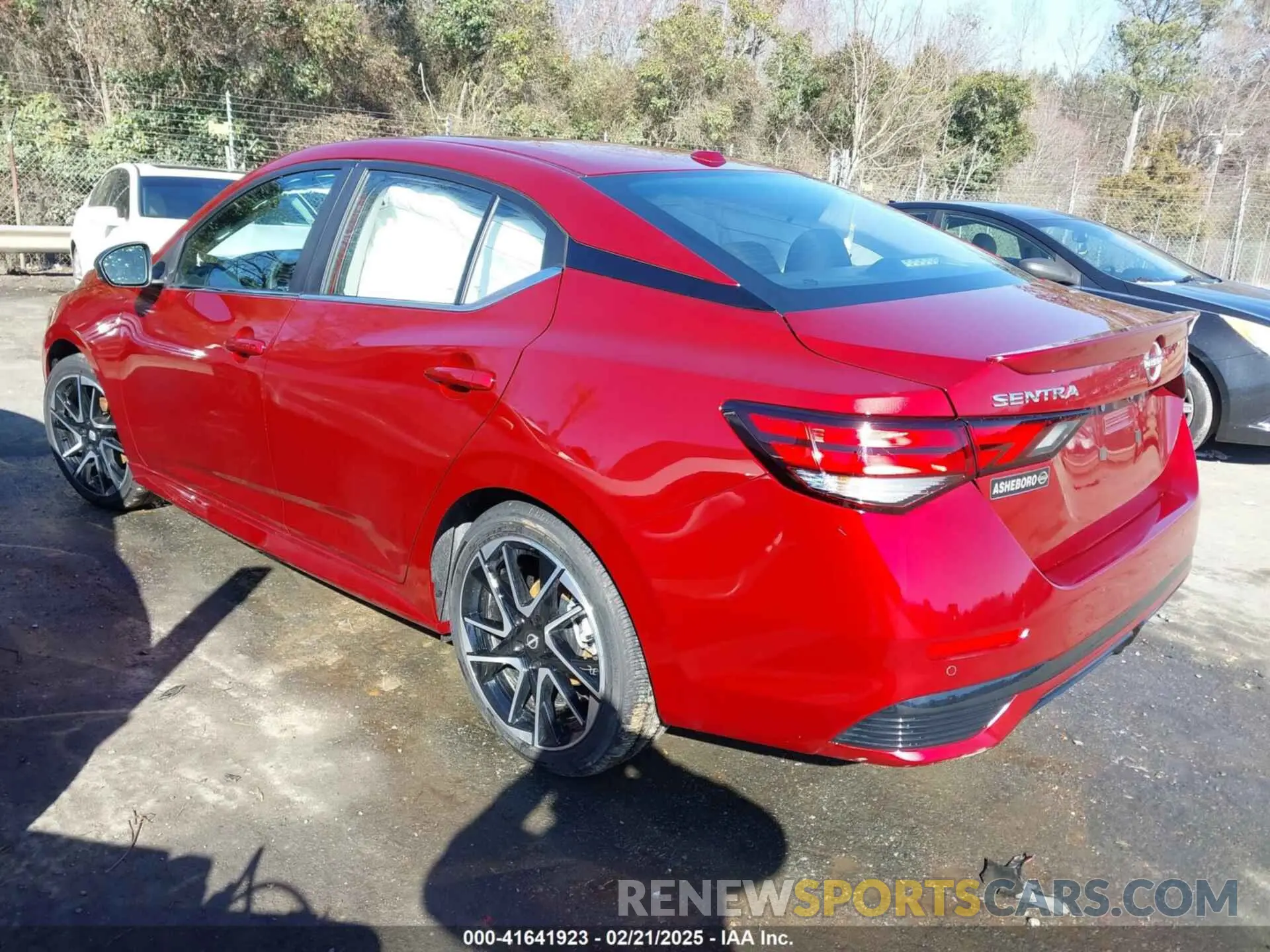 3 fotografías del automóvil dañado 3N1AB8DV0RY357803 NISSAN SENTRA 2024