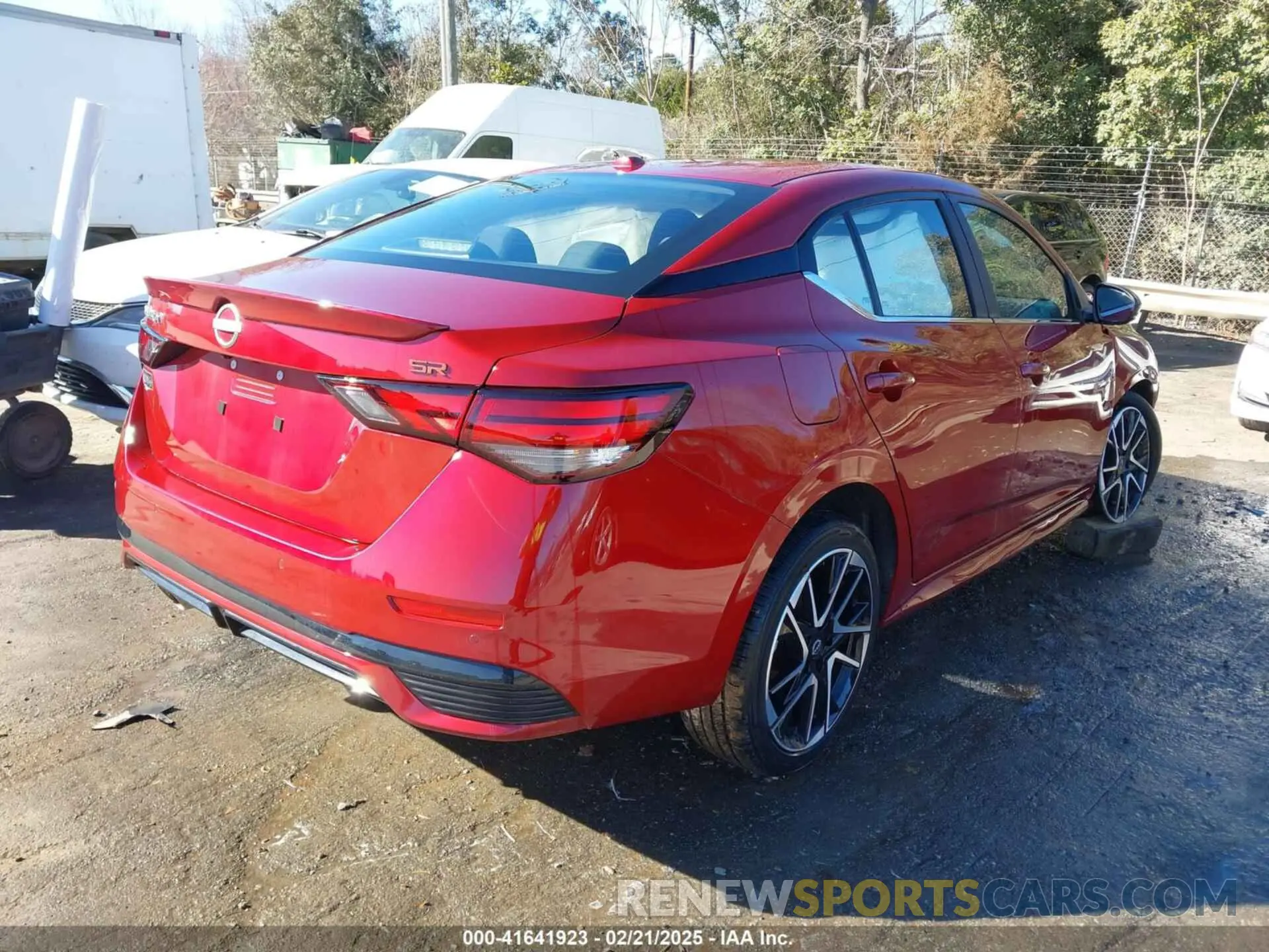 4 fotografías del automóvil dañado 3N1AB8DV0RY357803 NISSAN SENTRA 2024