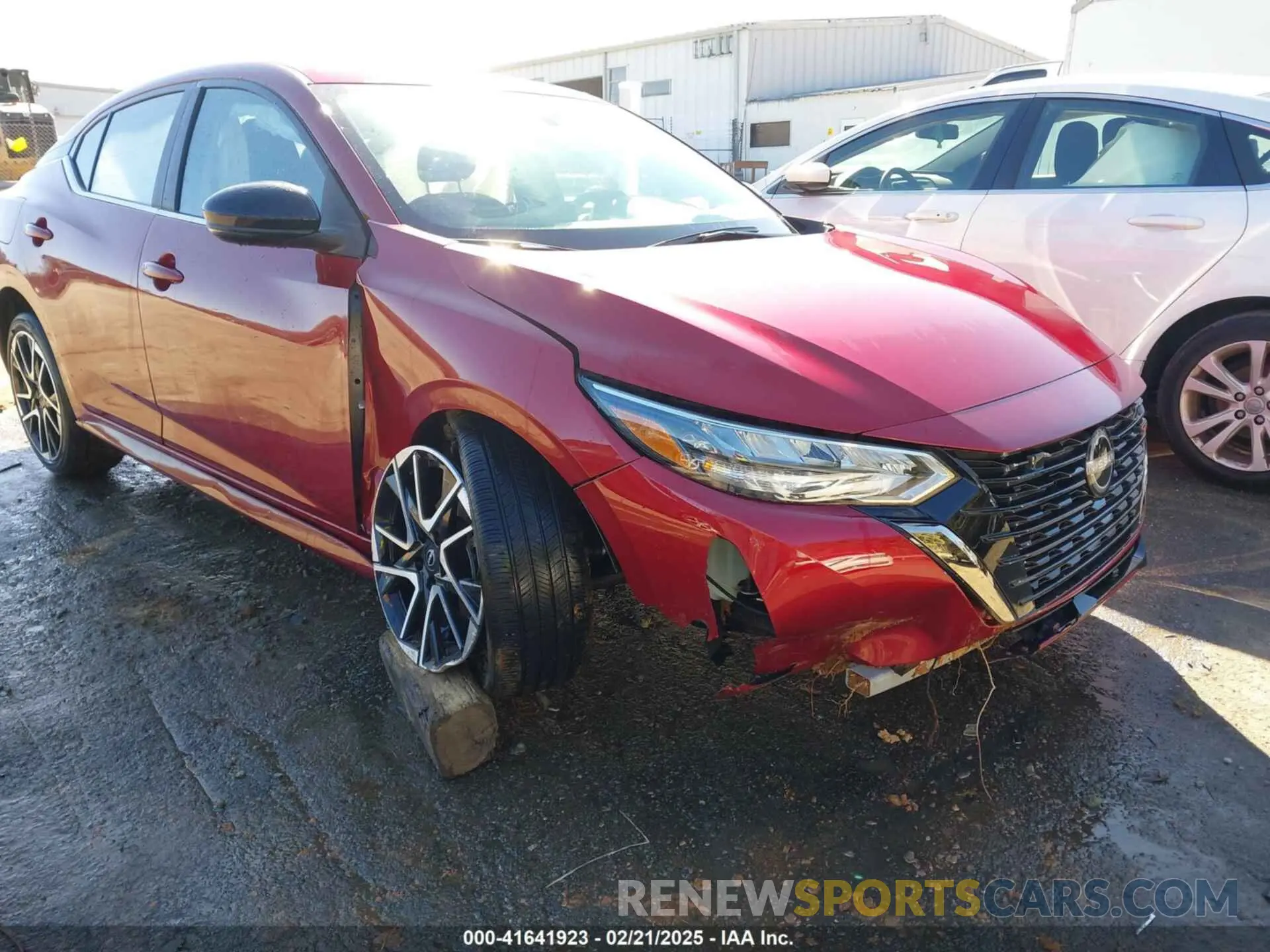 6 fotografías del automóvil dañado 3N1AB8DV0RY357803 NISSAN SENTRA 2024