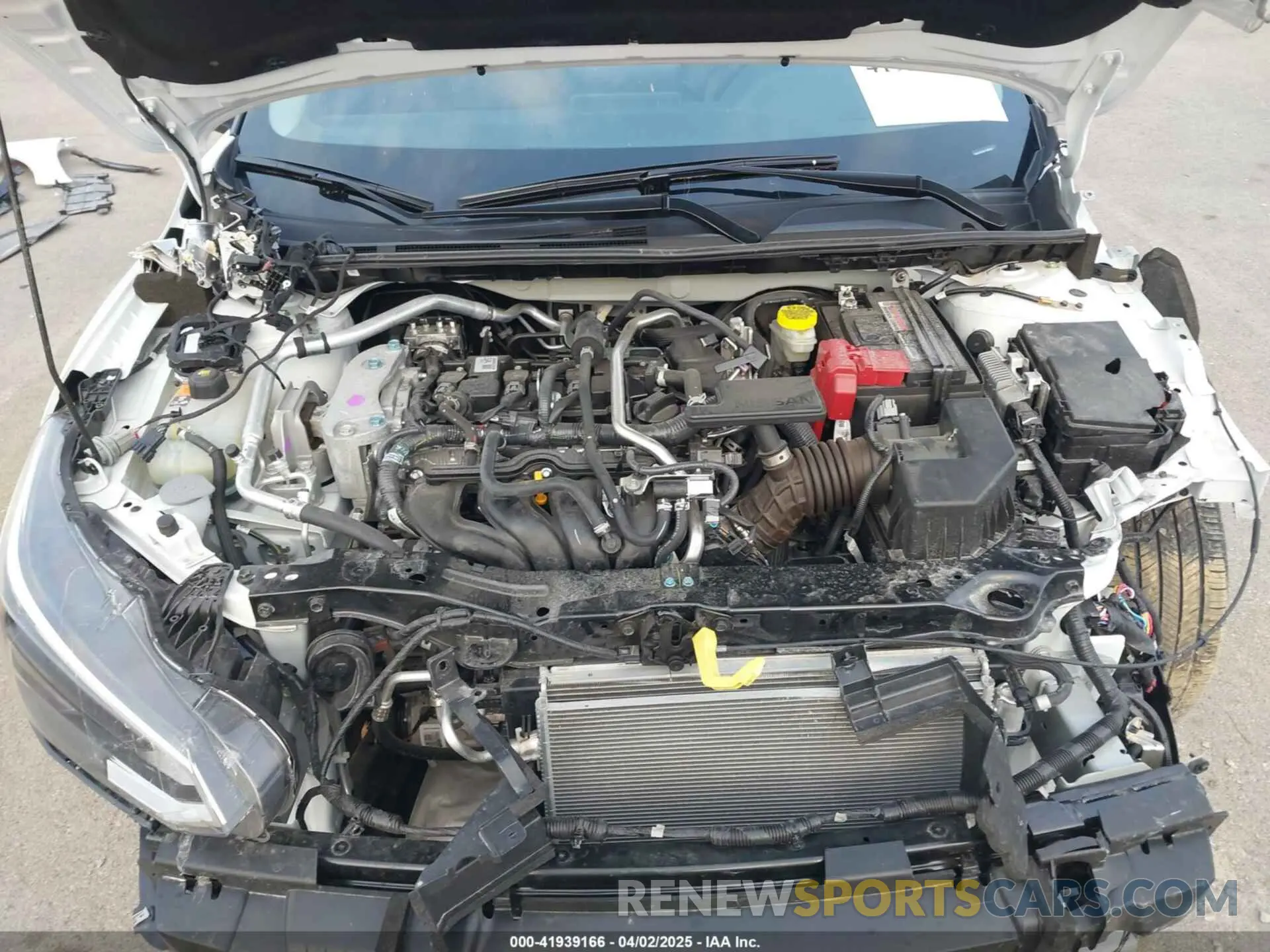 10 fotografías del automóvil dañado 3N1AB8DV0RY386850 NISSAN SENTRA 2024