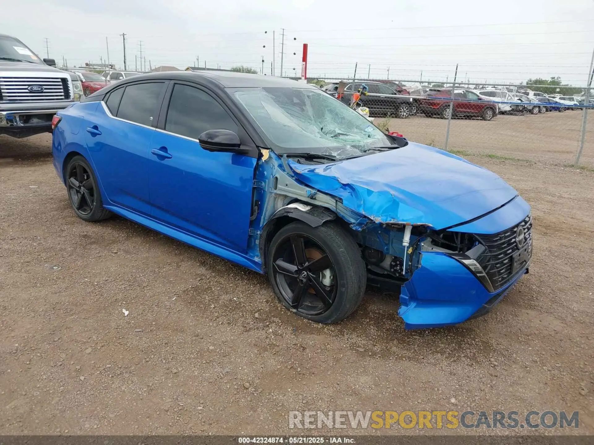 1 fotografías del automóvil dañado 3N1AB8DV1RY228811 NISSAN SENTRA 2024