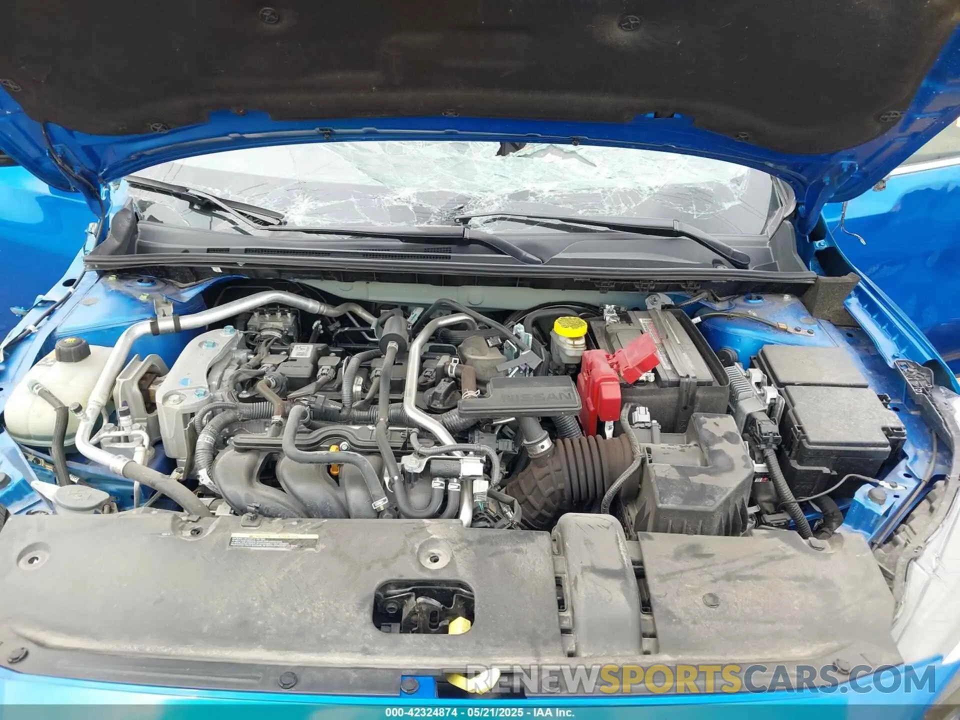 10 fotografías del automóvil dañado 3N1AB8DV1RY228811 NISSAN SENTRA 2024
