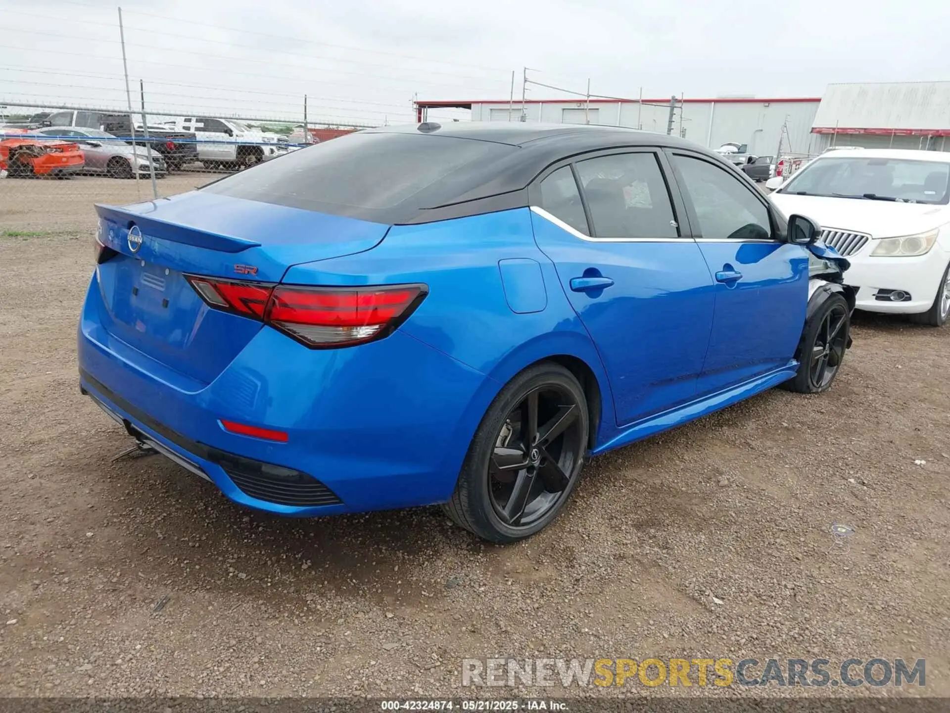 4 fotografías del automóvil dañado 3N1AB8DV1RY228811 NISSAN SENTRA 2024